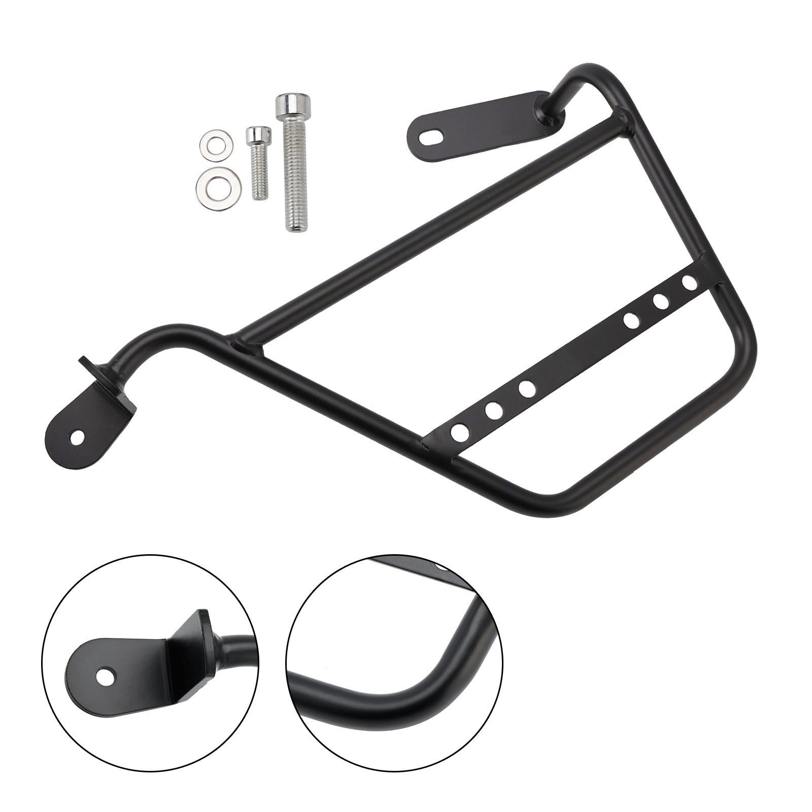 2024-2025 Cfmoto 450Mt Side Bag Racks Saddlebag Mounting Bracket Black