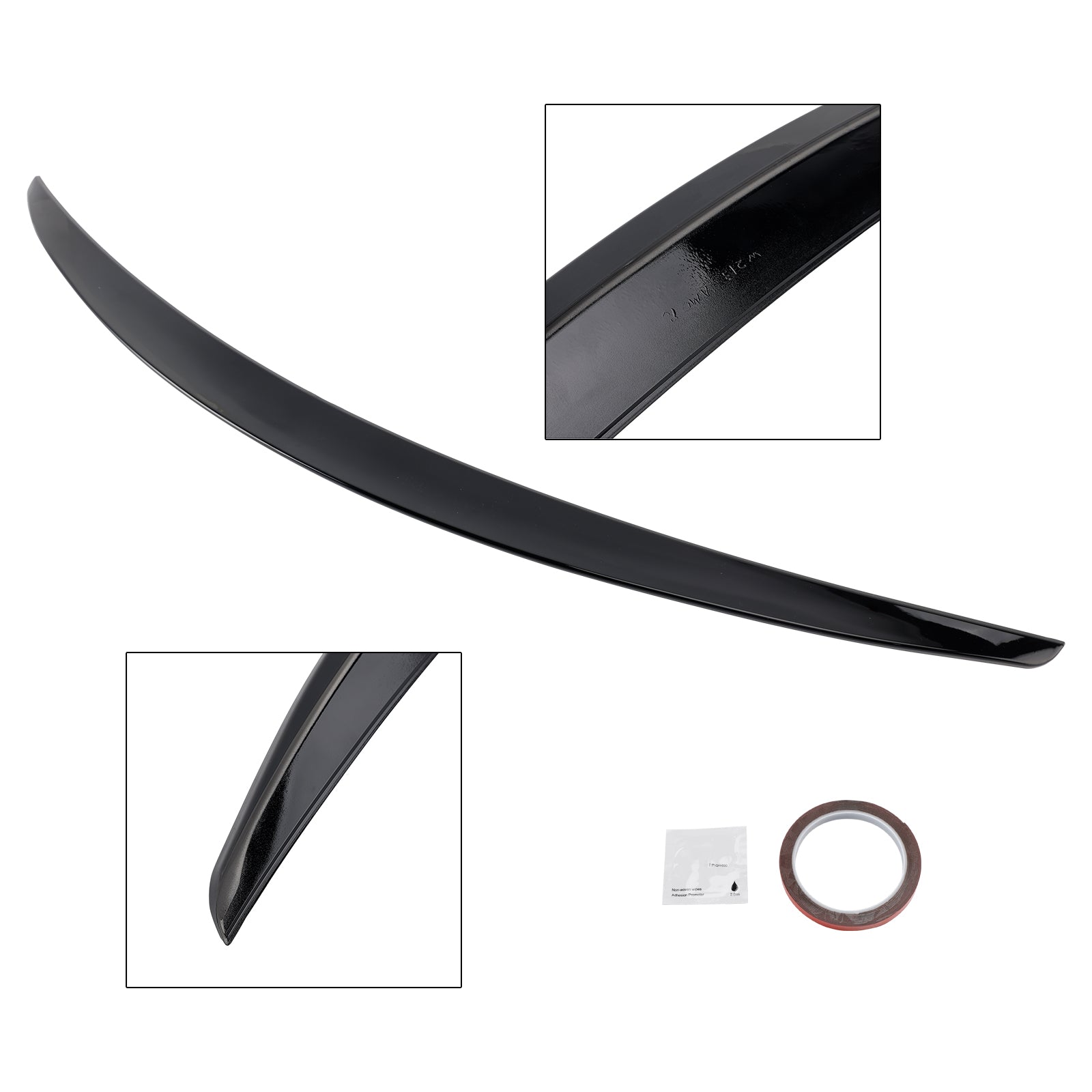 Gloss Black Rear Spoiler For Mercedes-Benz E-Class W213 16-23 E63 Style