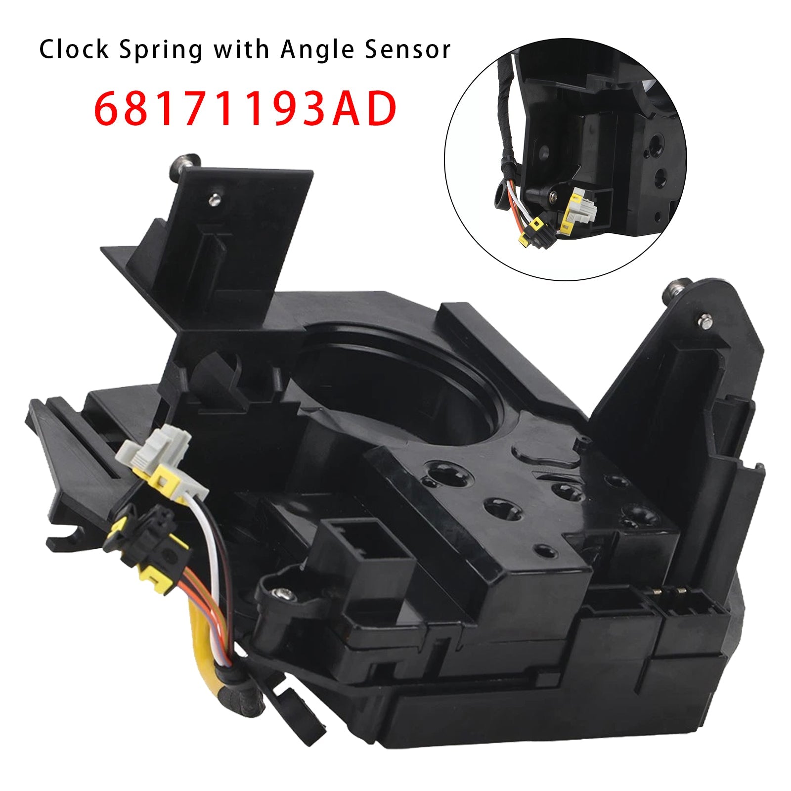 2013-2020 Dodge Journey Steering Clock Spring with Angle Sensor 68171193AD 68171193AB