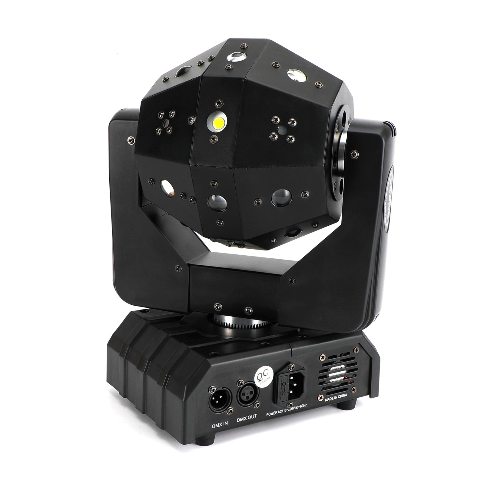 RGBW 3In1 LED Laser Moving Head Stage Light DMX DJ Disco Party Effect Lighting