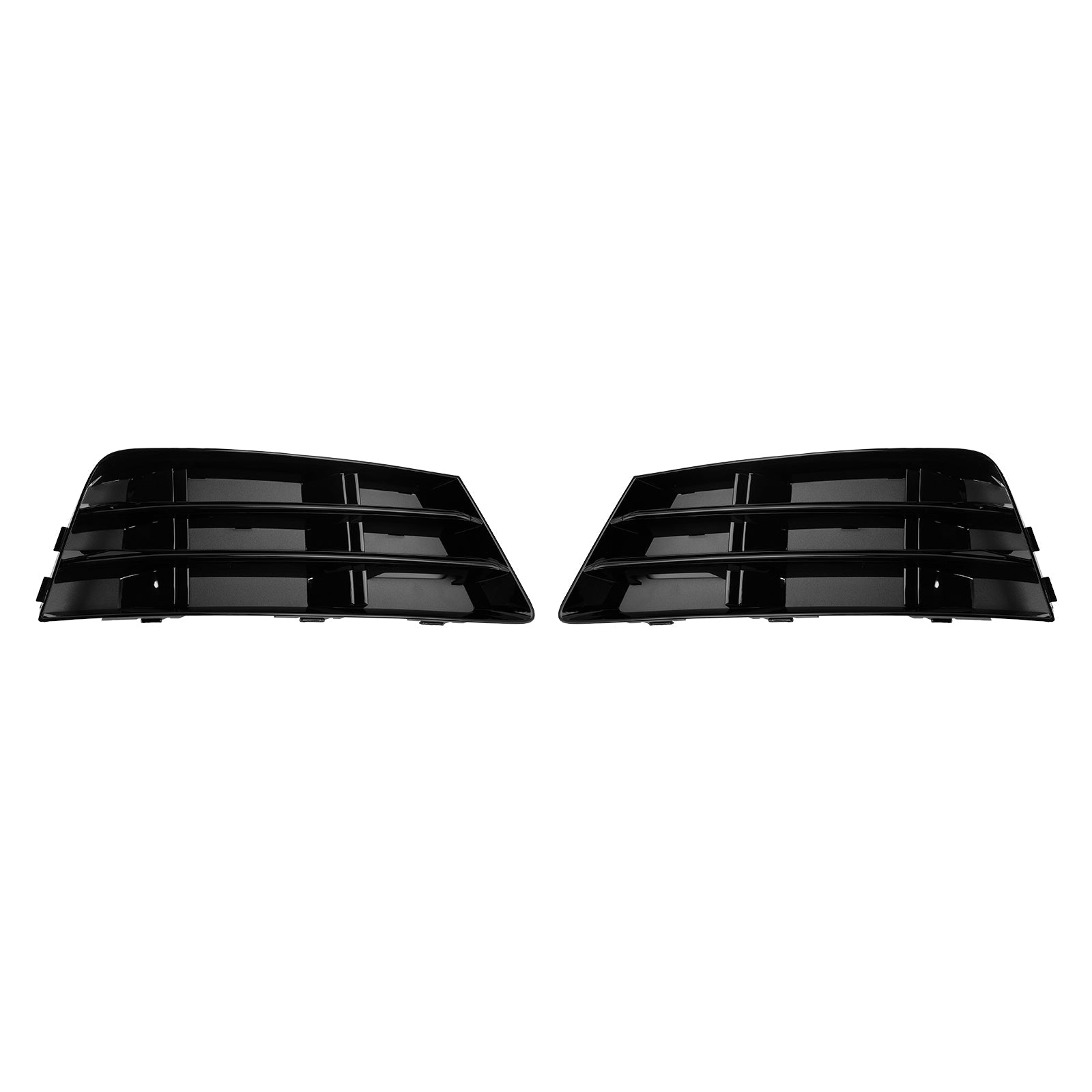 2016-2018 AUDI A4 B9 2PCS Front Fog Light Grill Lower Bumper Grille