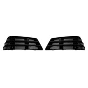 2016-2018 AUDI A4 B9 2PCS Front Fog Light Grill Lower Bumper Grille