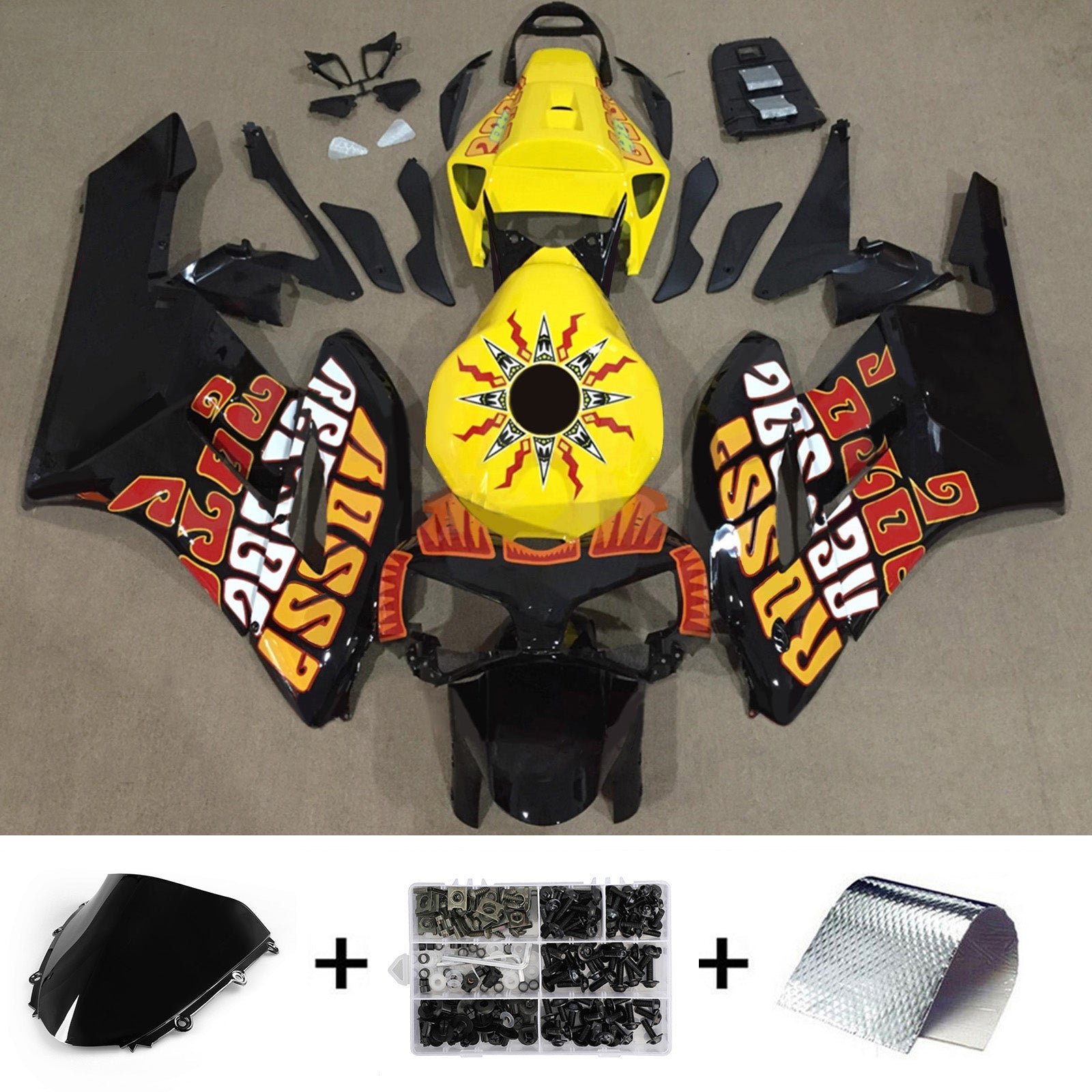 Injection Fairing Kit Bodywork Plastic ABS For Honda CBR1000RR 2004-2005