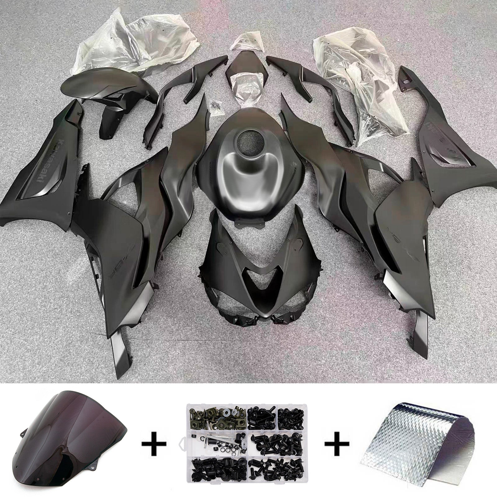 Injection Fairing Kit Bodywork Plastic ABS fit For Kawasaki ZX-6R 2024-2025