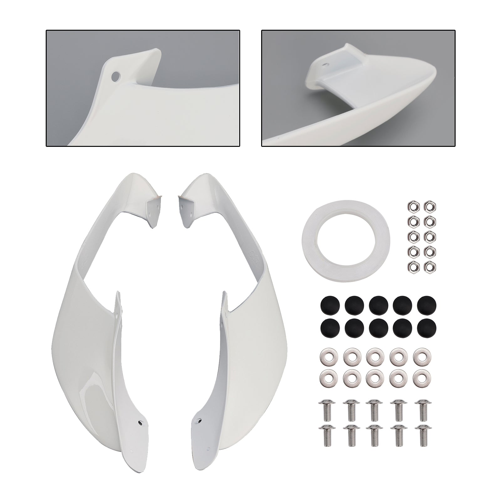2021-2024 Yamaha YZF R1 R1M Front Side Winglets Wings Spoiler Fairing