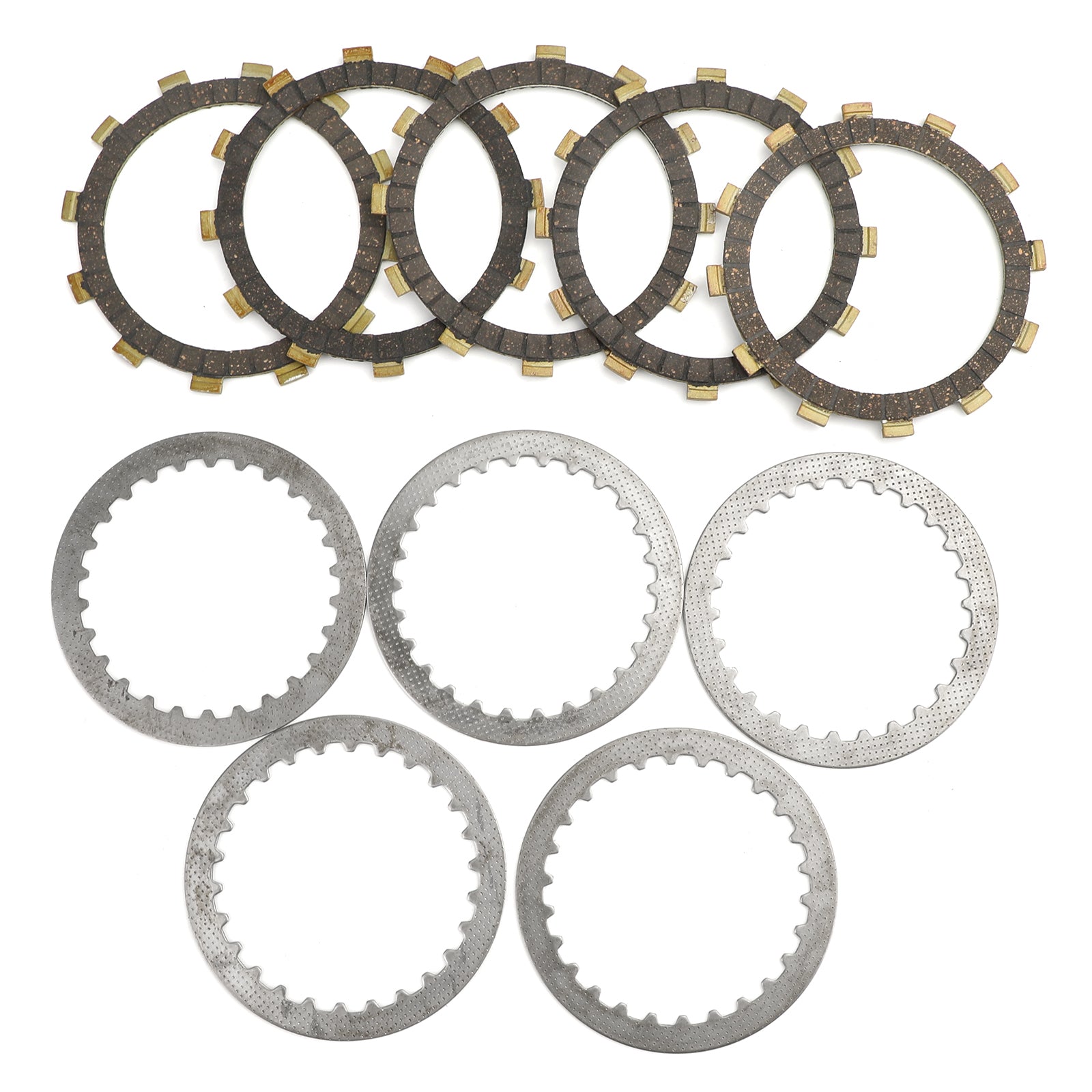Clutch Kit Steel & Friction Plates fit for Suzuki AX100 AX115 TS100 TC100 RV90 Generic