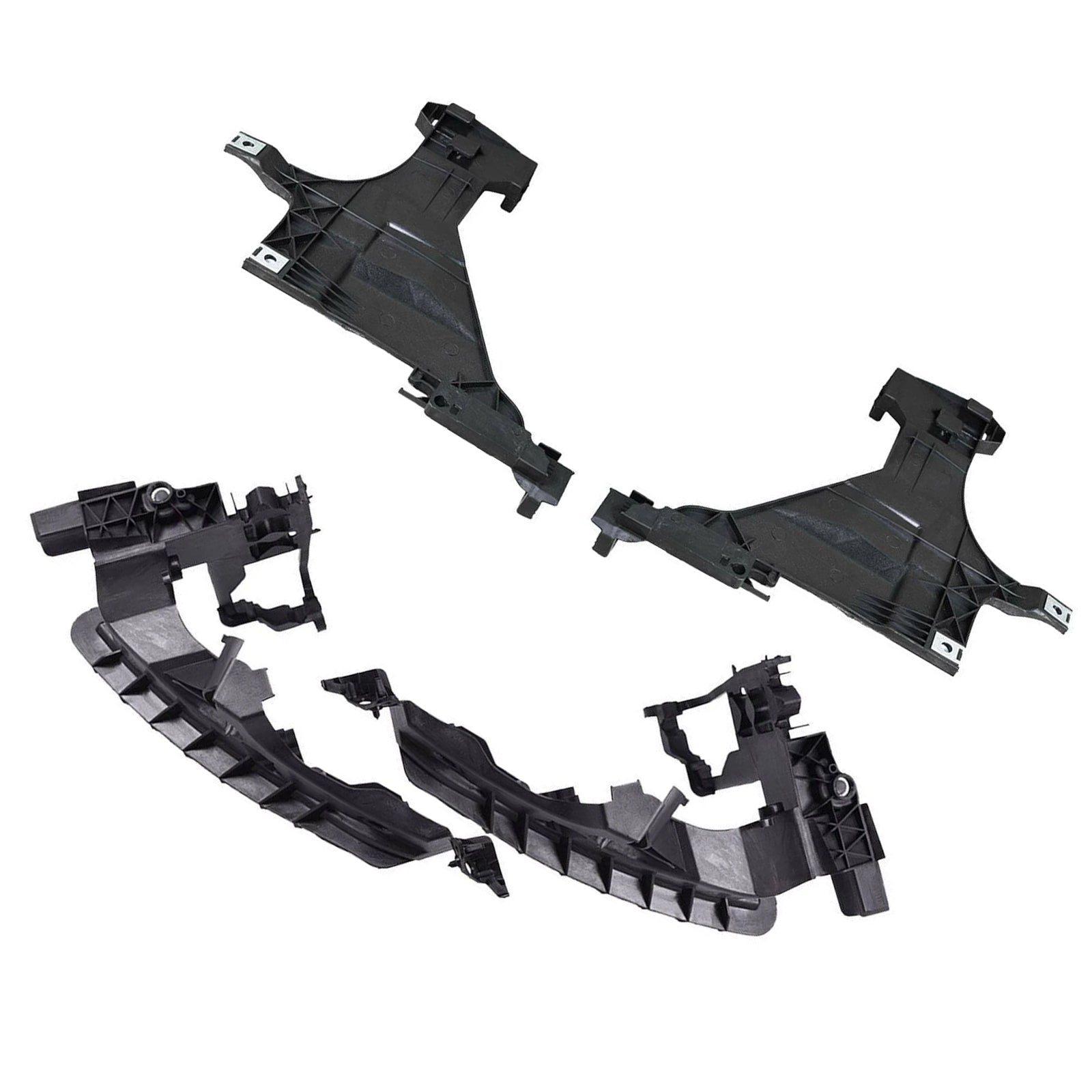 2013-2016 Audi A4 Facelift 4PCS Front Headlight Mount Support Plate Bracket