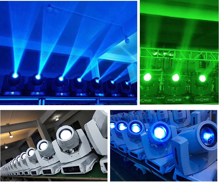 230W 7R Zoom Moving Head Beam Sharpy Light 8 Prism Strobe DMX 16Ch Party US