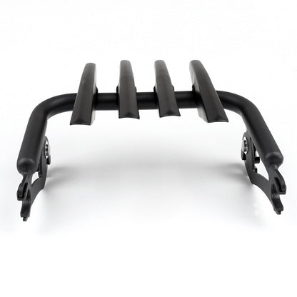 Touring FLHX FLHR FLHT FLTR 09+ BLK Generic FedEx Express Shipping Detachable Stealth Luggage Rack For