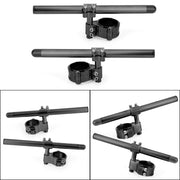 Universal Adjustable Rotatable CNC Billet Clip Ons Fork Tube Handlebar Kit 37mm