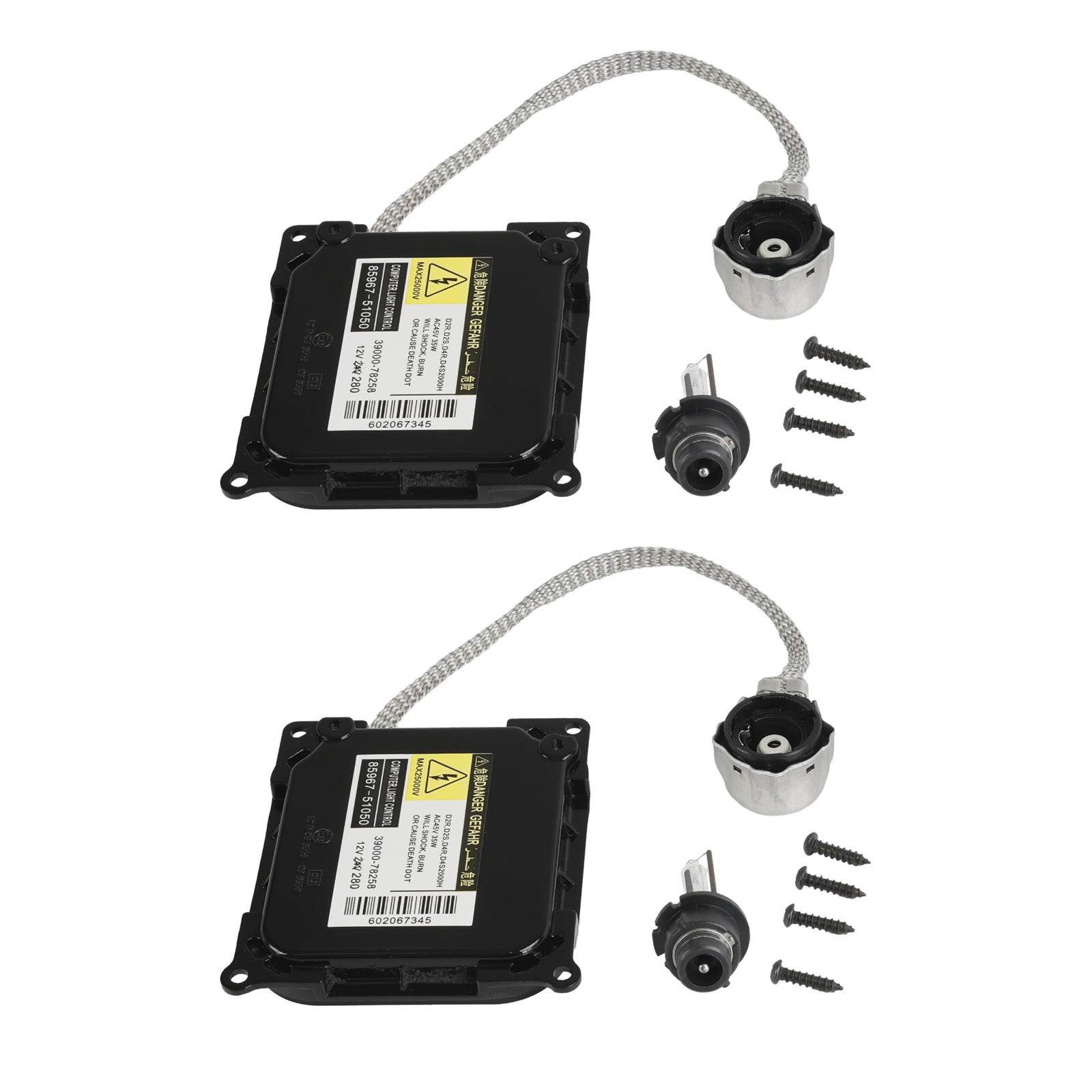 2006-2011 Lexus GS 350 450h 460 Xenon Ballast HID D4R Bulb Kit Module Control Unit 85967-51040 8110730D30 9098120024