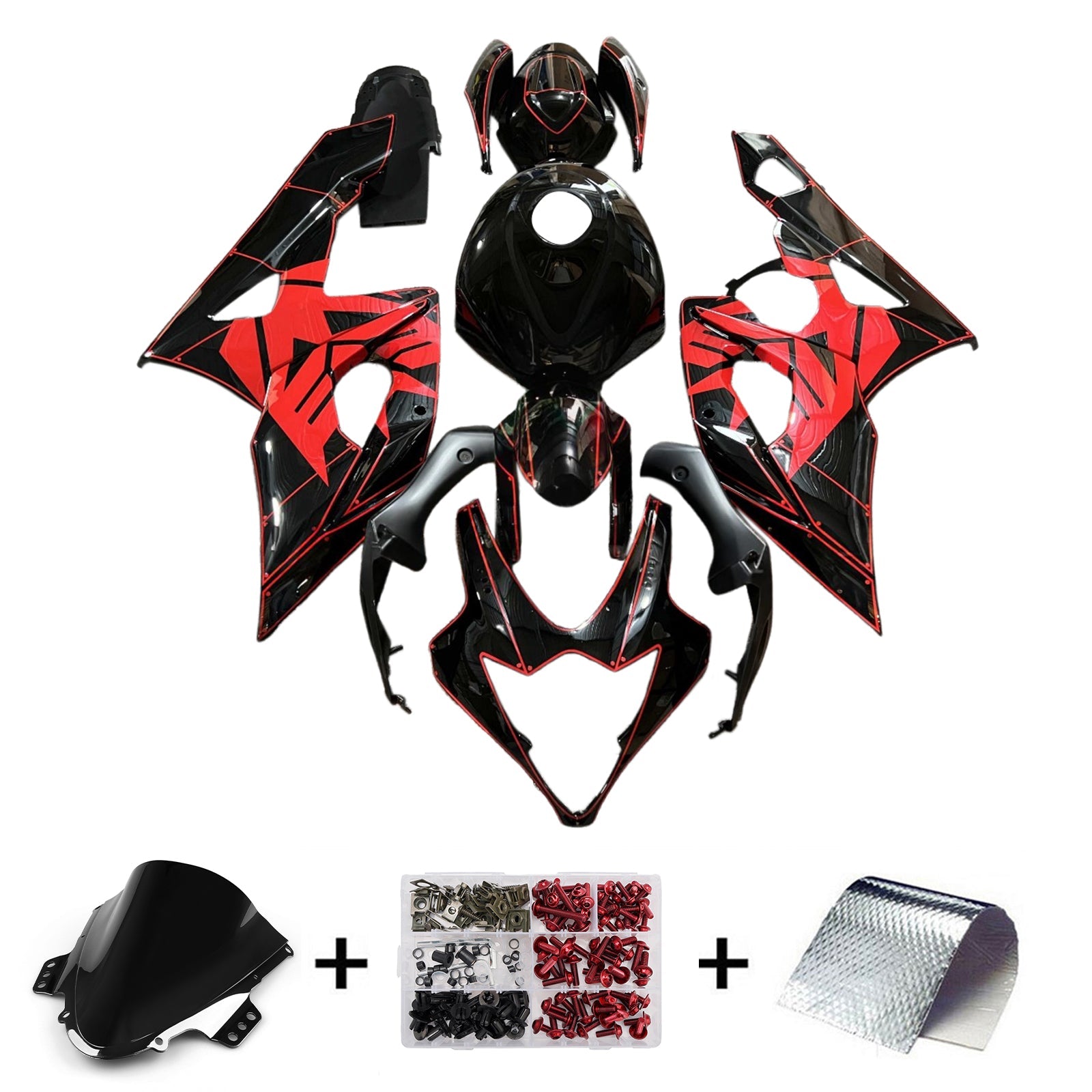 Injection Fairing Kit Bodywork Plastic ABS For Suzuki GSXR1000 2005-2006 K5
