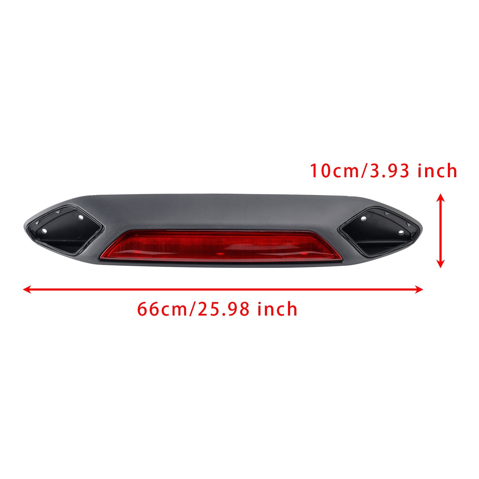 923-127 3rd Brake Light Stop Lamp For Ford Transit 150 250 350 350HD 2018-2019 Red
