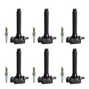 2011-2017 Dodge Journey 3.6L V6 6pcs Ignition Coil +Spark Plug UF648 0221504032