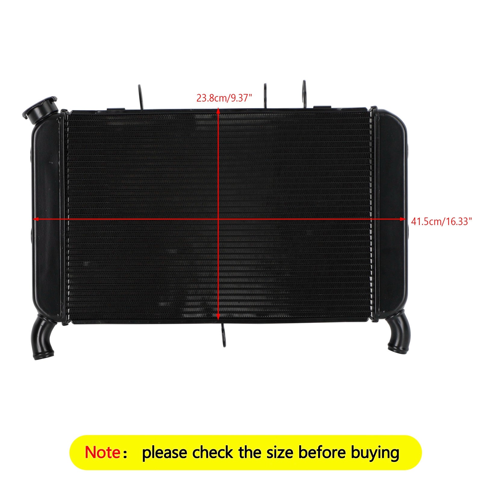 2017-2020 Yamaha MT09 FZ09 MT-09 Aluminum Radiator Cooling Cooler