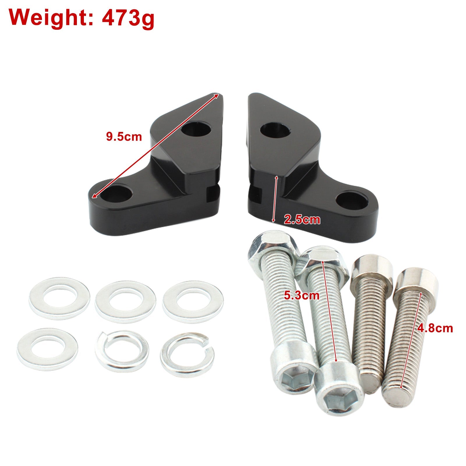 2007-2017 HARLEY VRSC V-ROD 1" Shock Lowering Kit