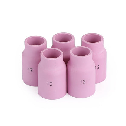 5pcs Large Gas Lens Ceramic Cup 53N87 #12 TIG Welding Torch