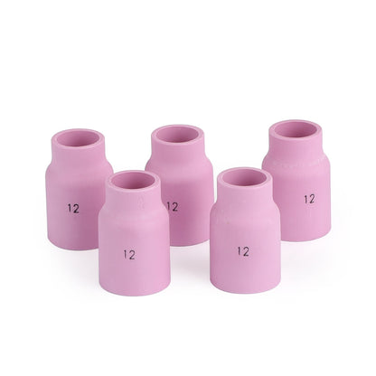 5pcs Large Gas Lens Ceramic Cup 53N87 #12 TIG Welding Torch