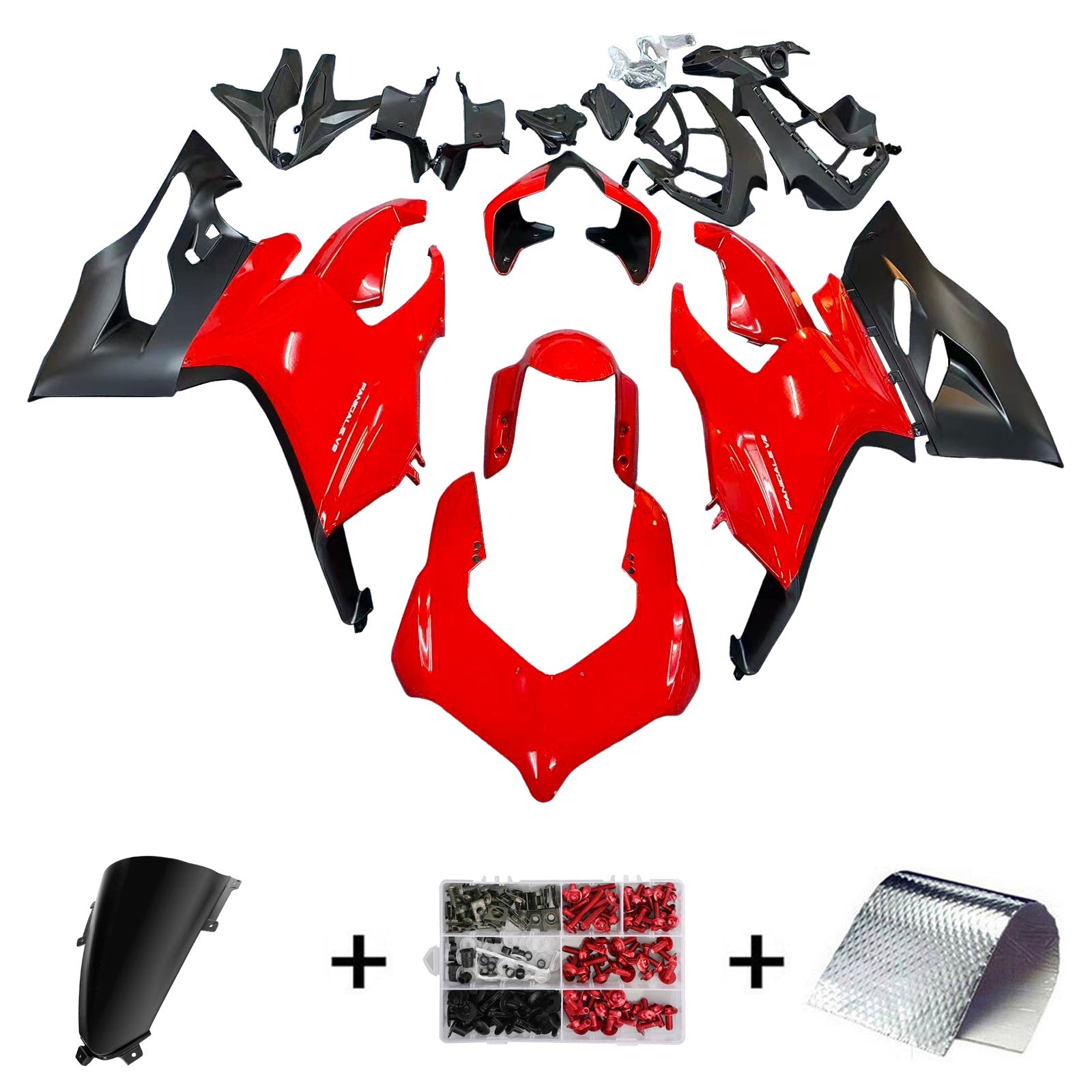 Injection Fairing Kit Bodywork For Ducati Panigale V2 2020-2024