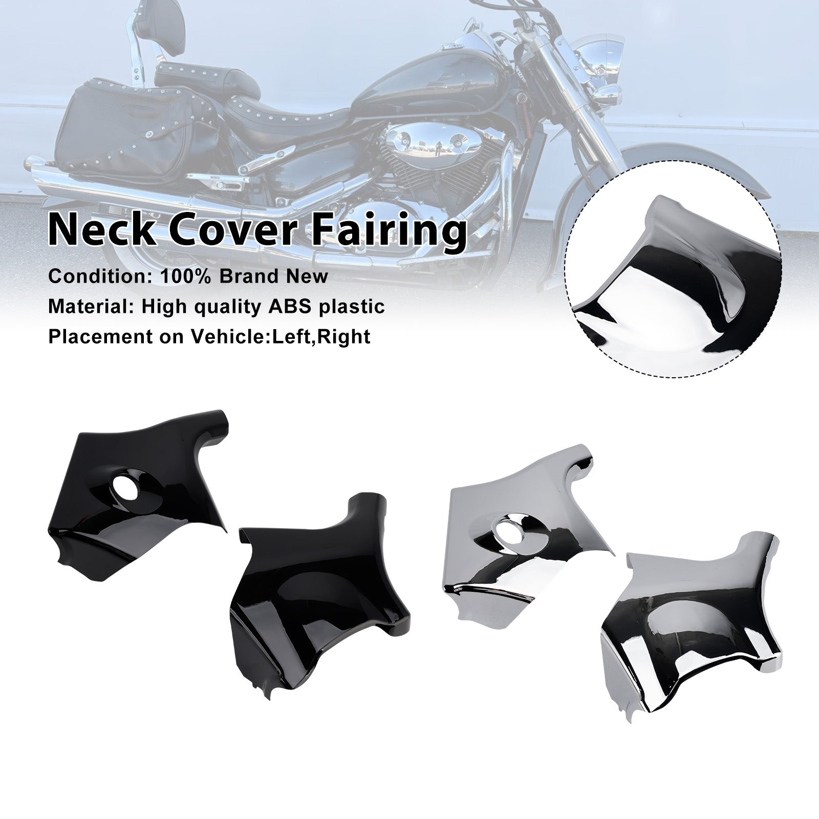 Neck Cover Fairing For Suzuki Boulevard C50 C50T Volusia VL800 VL400