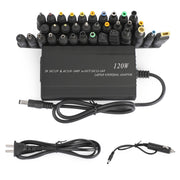 120W Car Home 34 Tips Power Supply Adapter Charger for Laptop Notebook US Plug