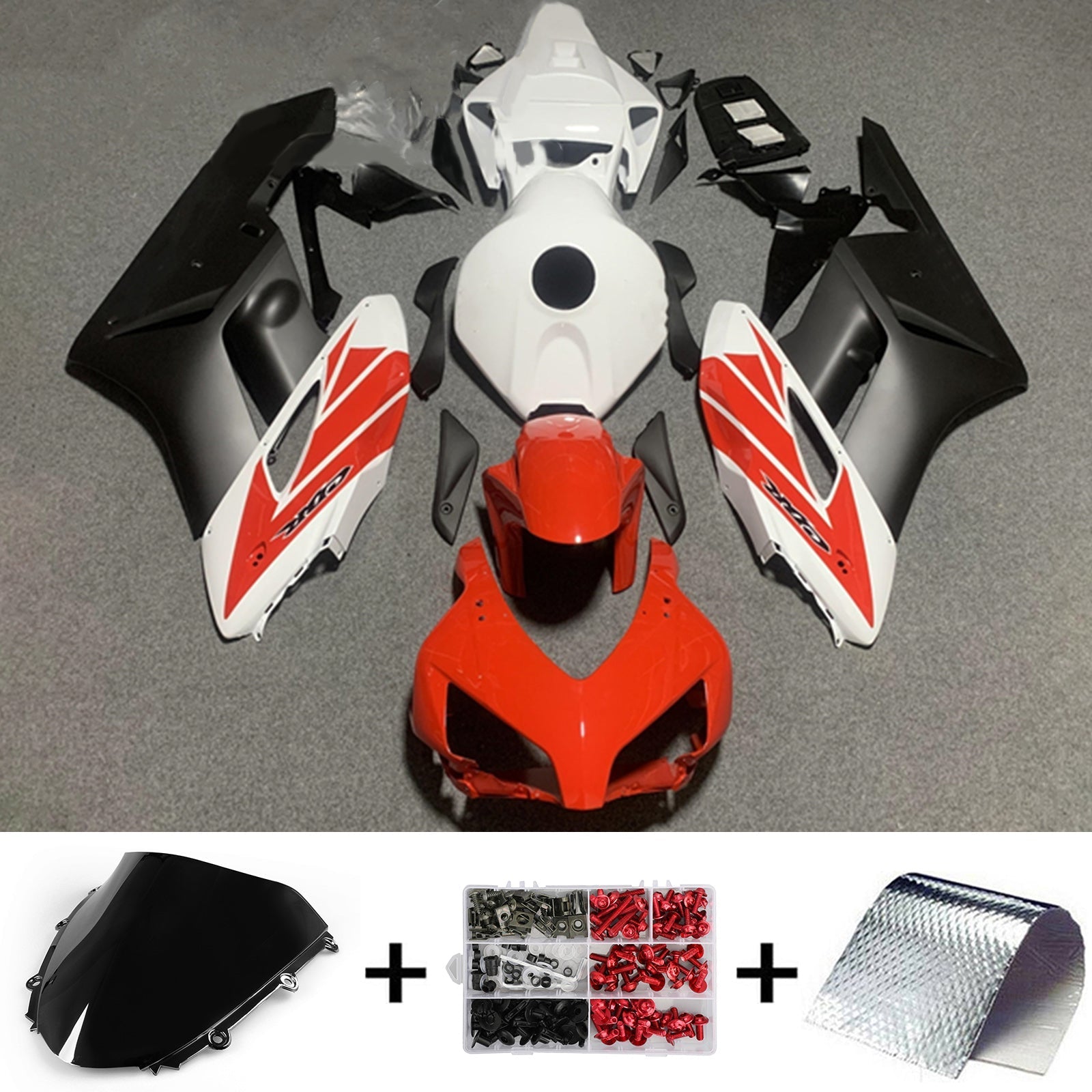 2004-2005 Honda CBR1000RR Fairing Kit Bodywork Plastic ABS
