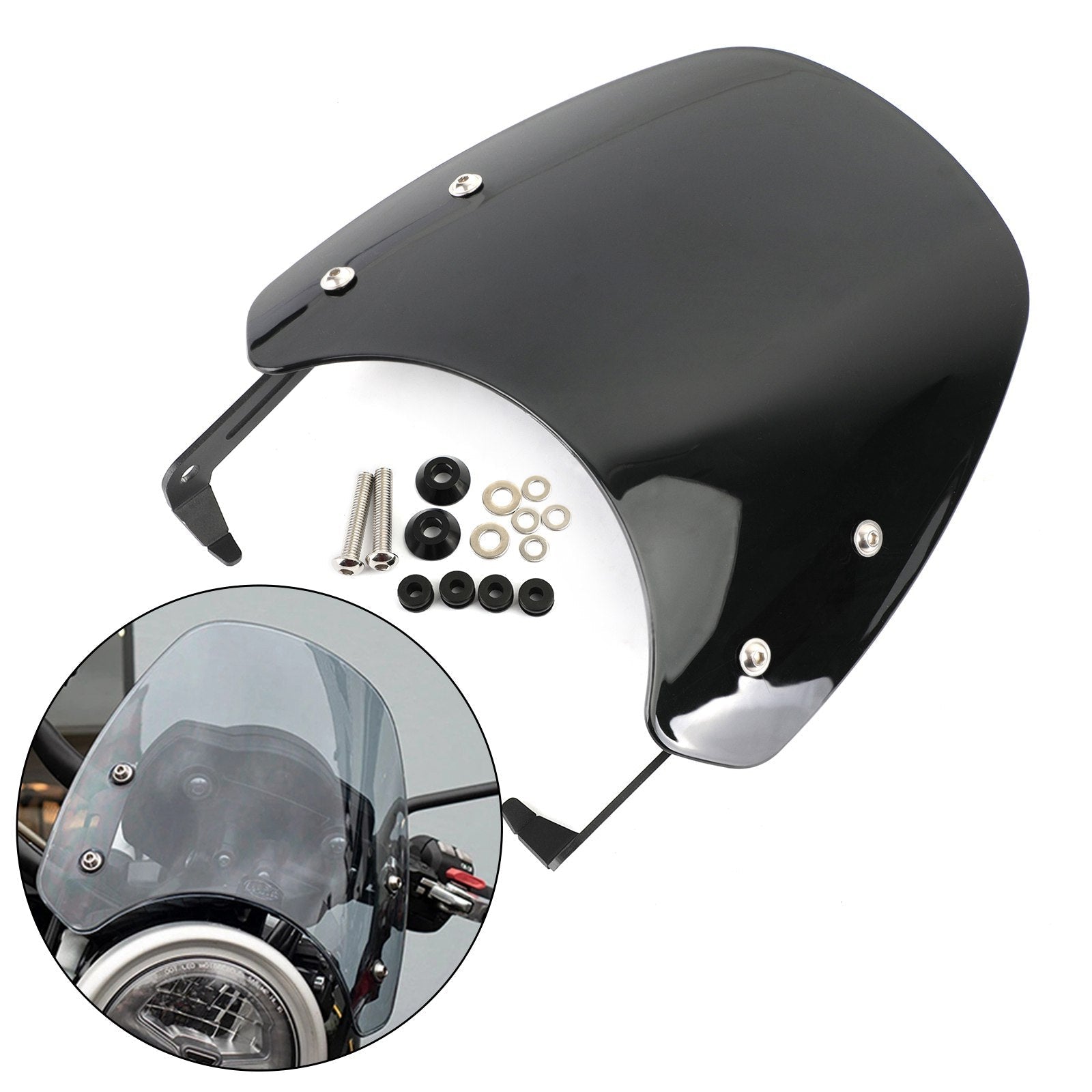 2019-2021 Triumph SCRAMBLER 1200 Motorcycle Windshield Generic