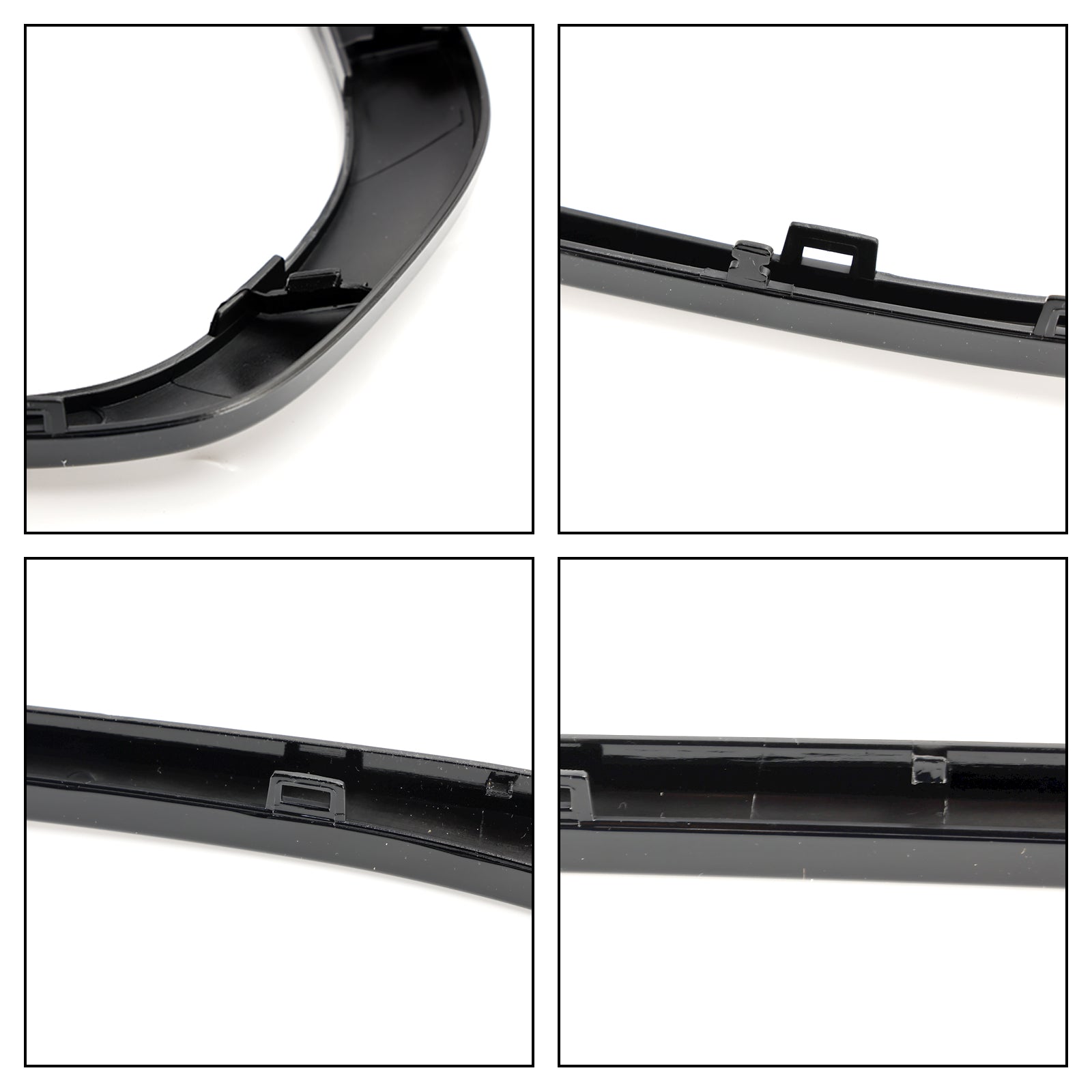 2014-2021 Mini Cooper F55 F56 F57 Black Grill + Headlight + Taillight Trim 51137449207 Generic