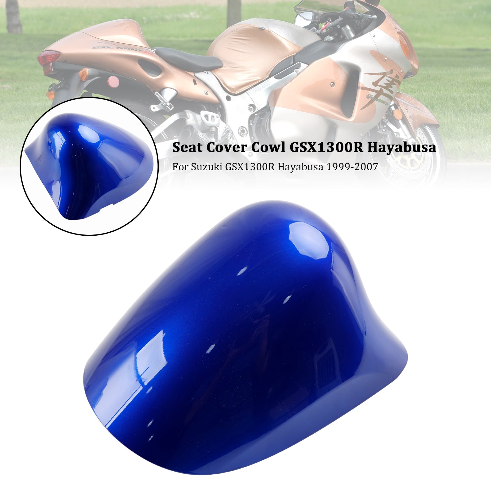 1999-2007 Suzuki GSX1300R GSX-R1300 Hayabusa Rear Seat Fairing Cover
