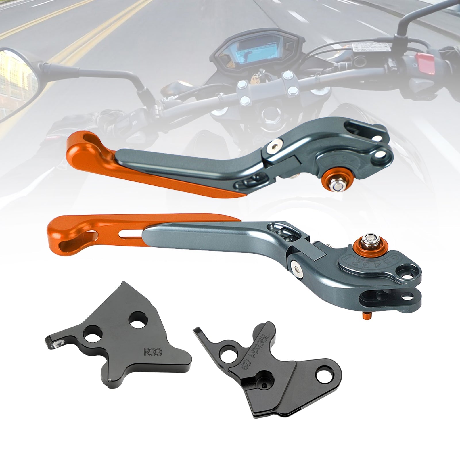 2005-2014 YAMAHA YBR125 Adjustable Clutch Brake Lever