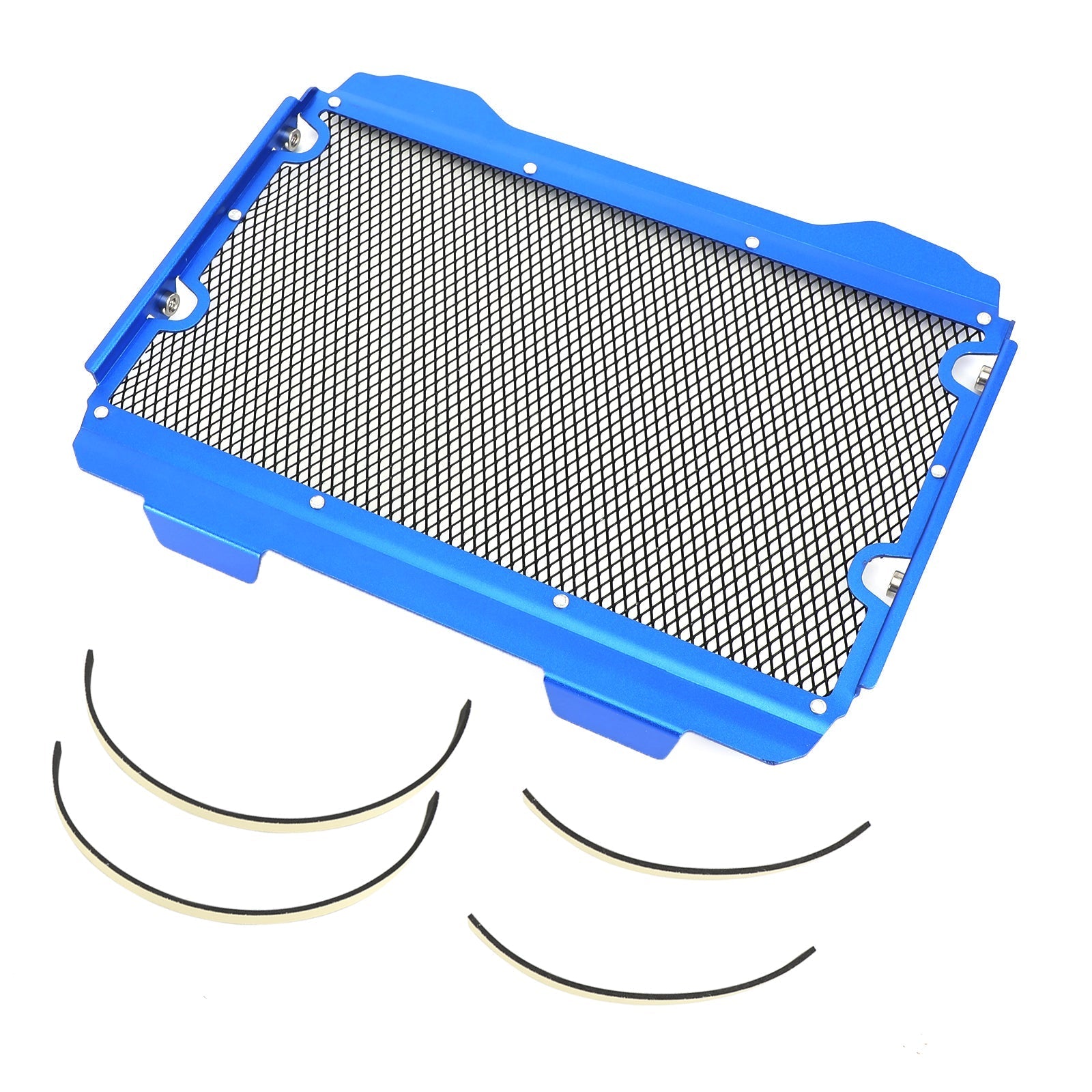 Motorcycal Radiator Guard Protector Radiator Cover For Yamaha Mt-07 21-22 Silver Generic