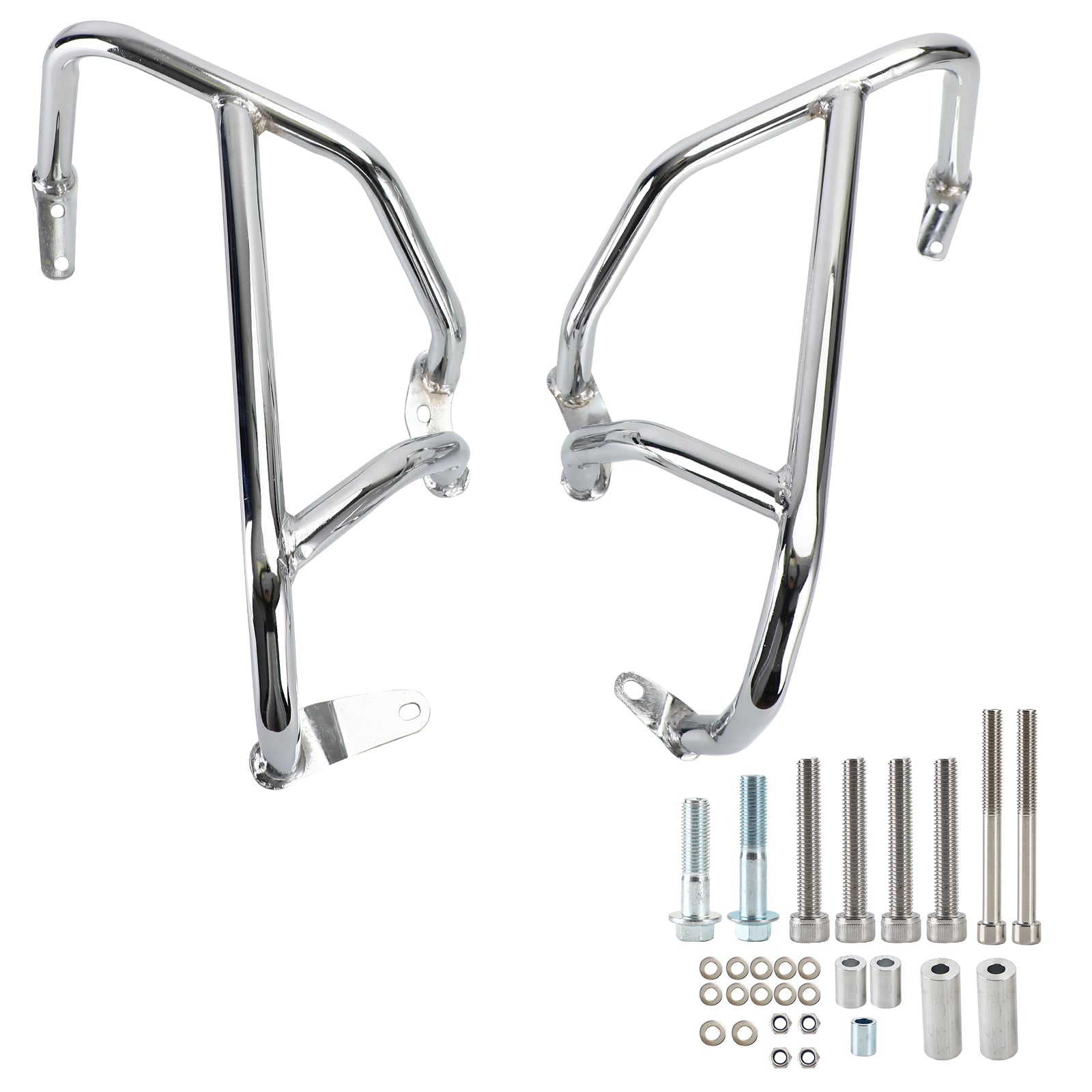 Engine Guards Frame Crash Bars Black Fit For Honda Goldwing Gl1800 F6C 18-20 19
