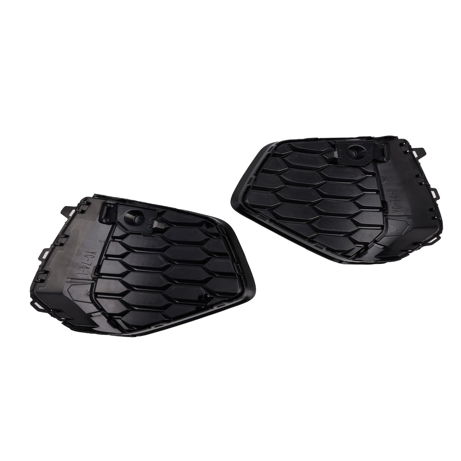 Audi A3 S-line 2021-2023 Black Front Honeycomb Fog Light Grille Cover