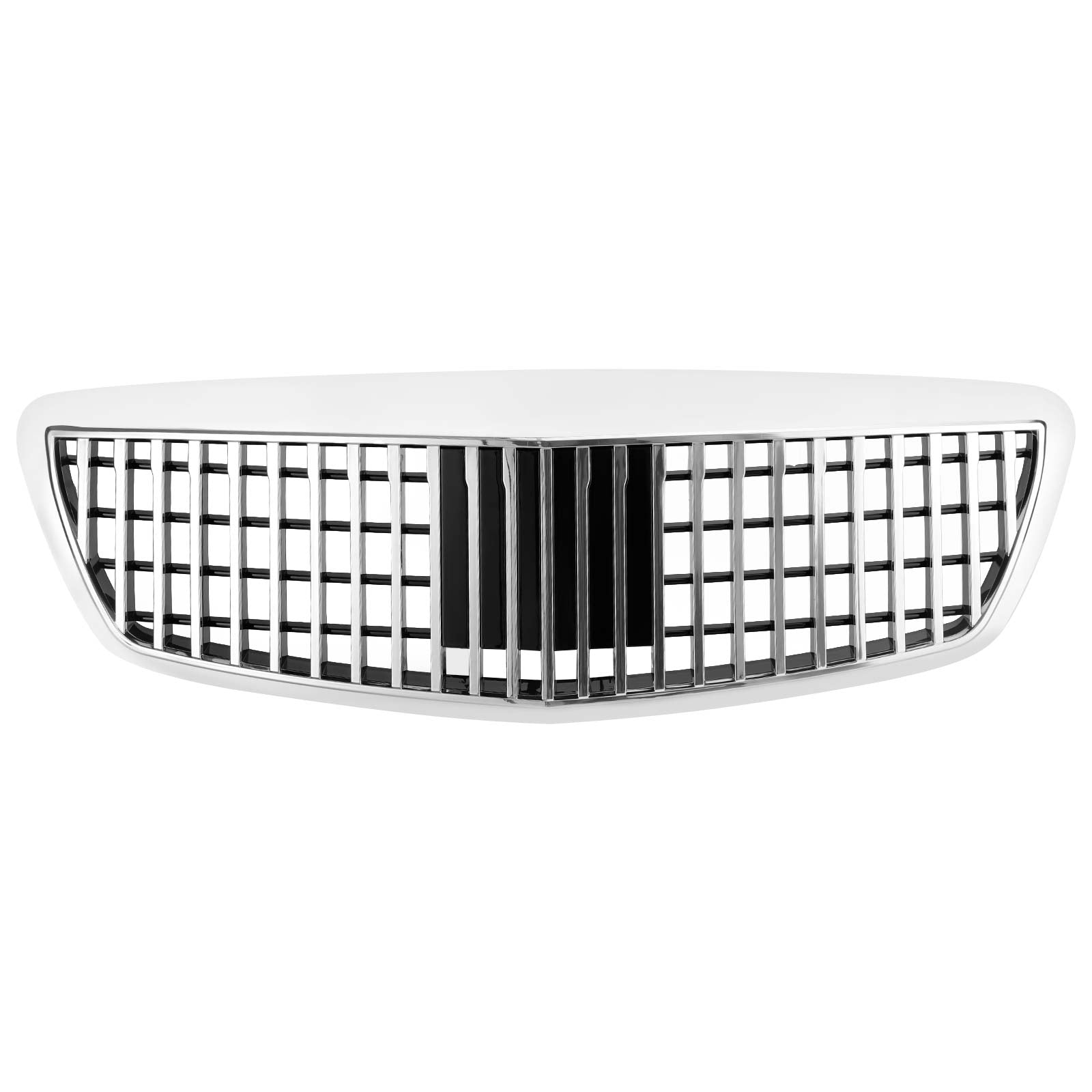 2007-2009 Benz S-Class W221 S550 S63 S450 MayBach Style Grille Grill Chrome