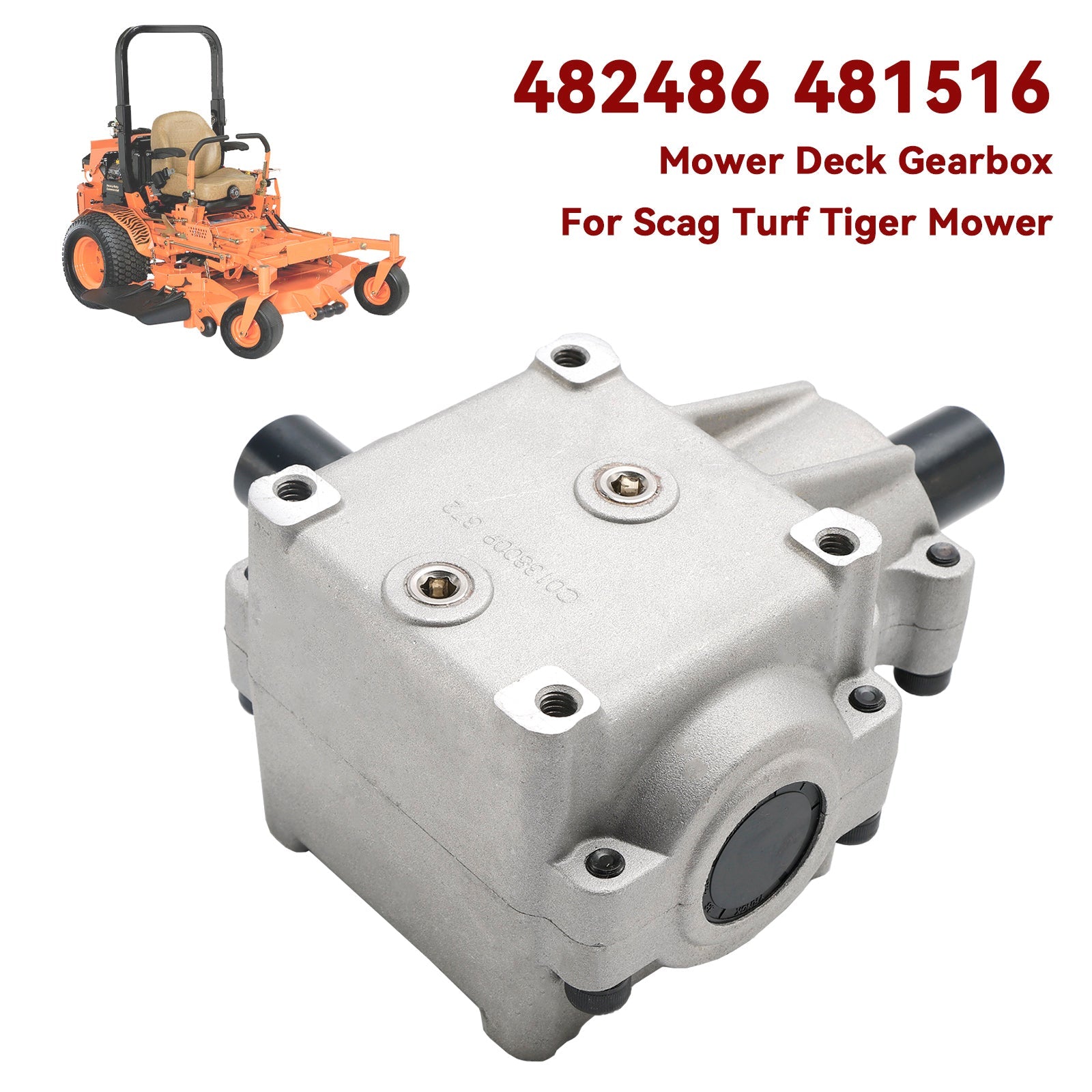 Scag Turf Tiger Mower Mower Deck Gearbox Assembly 482486 481516