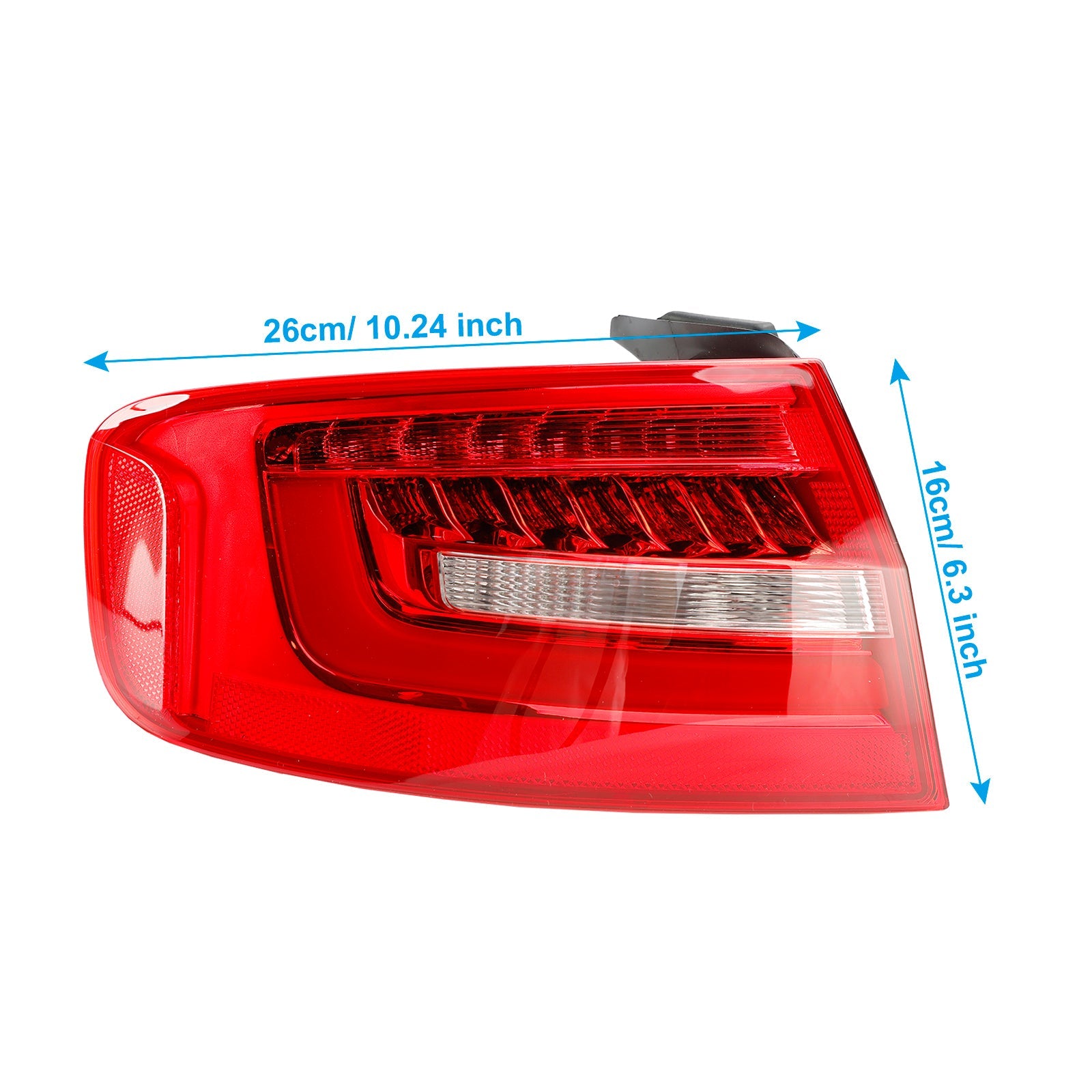 2015-2016 Audi A4 Quattro (submodel: Komfort, Progressiv, Technik) Left Outer Rear Tail Light Lamp 8K5945095AC