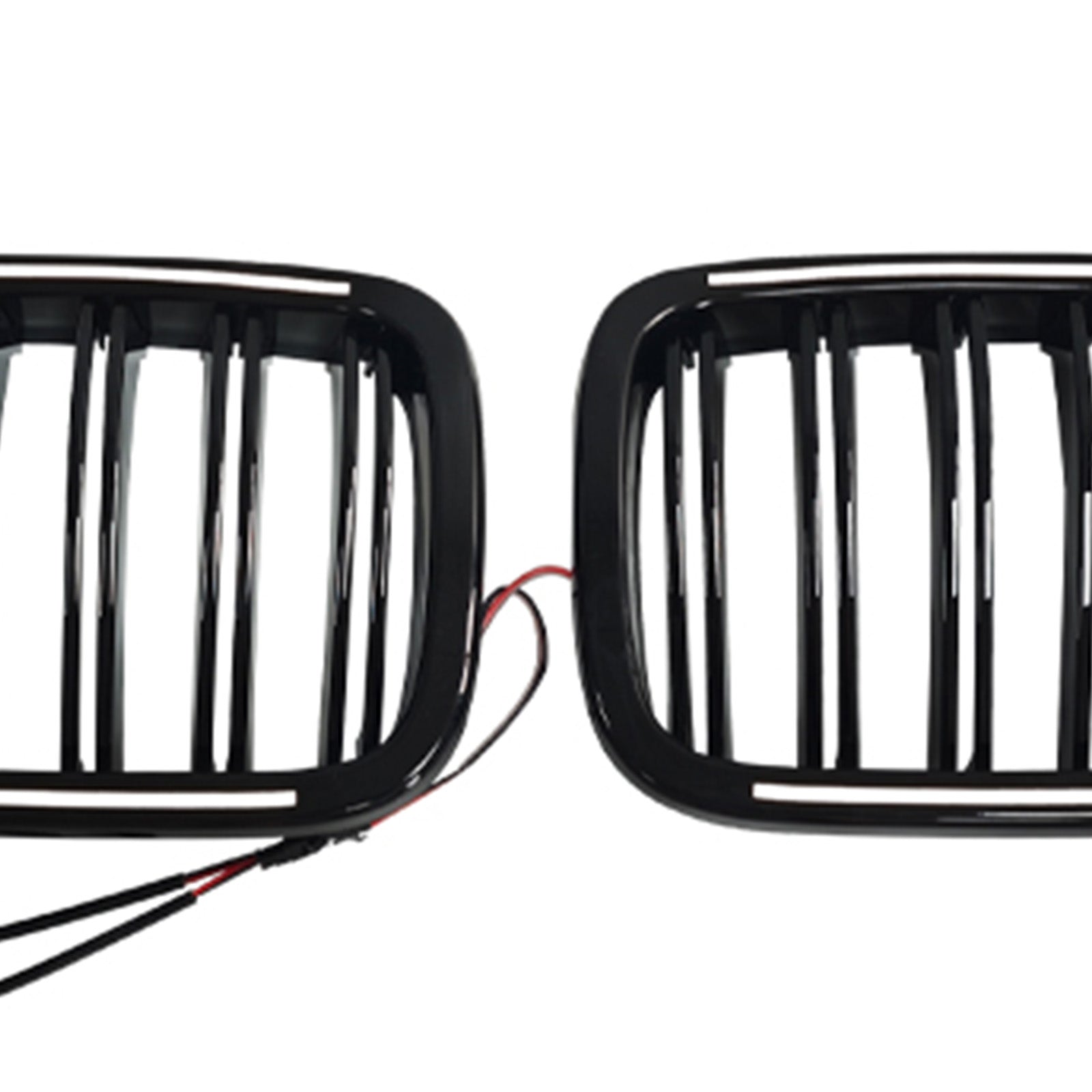 2011-2014 Fit BMW X3 F25 Dual Line Black Front Bumper Kidney Grill Grille