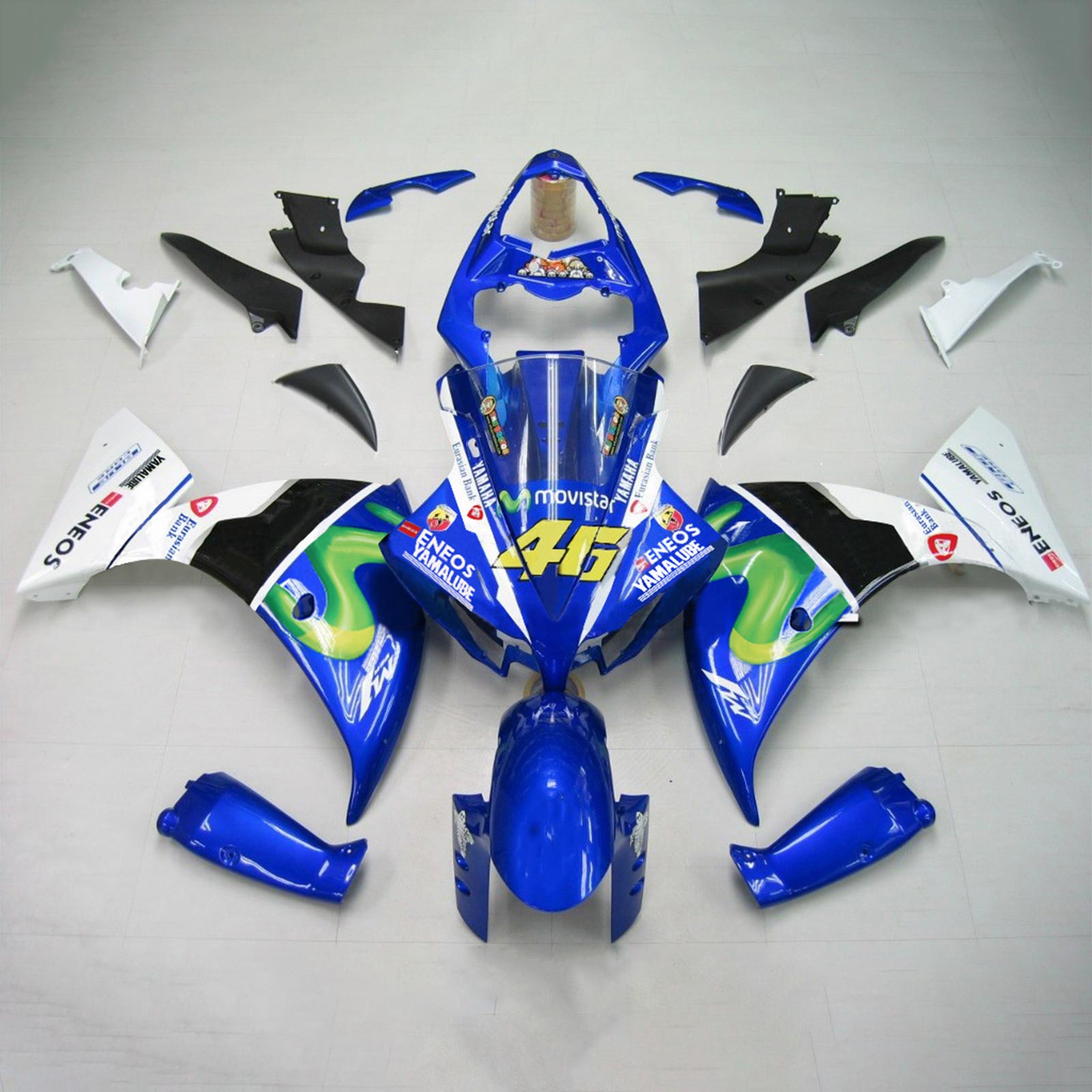 2009-2011 Yamaha YZF 1000 R1 Fairing Kit Generic