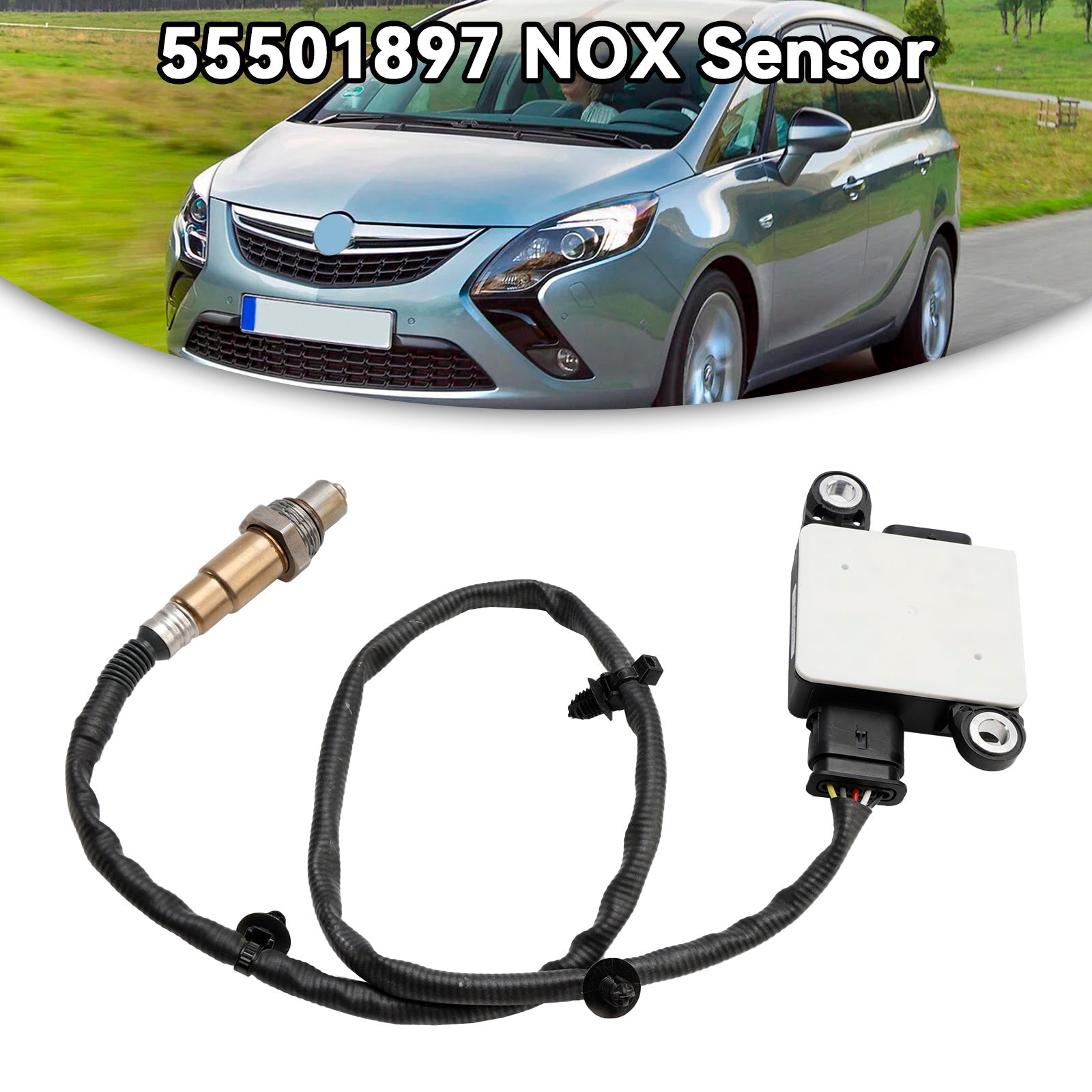 11/2016-nowon Opel Zafira Tourer C 1.6 CDTI (P12) 134 PS / 99 kW 1598 ccm Nox Nitrogen Oxide Sensor 55501897