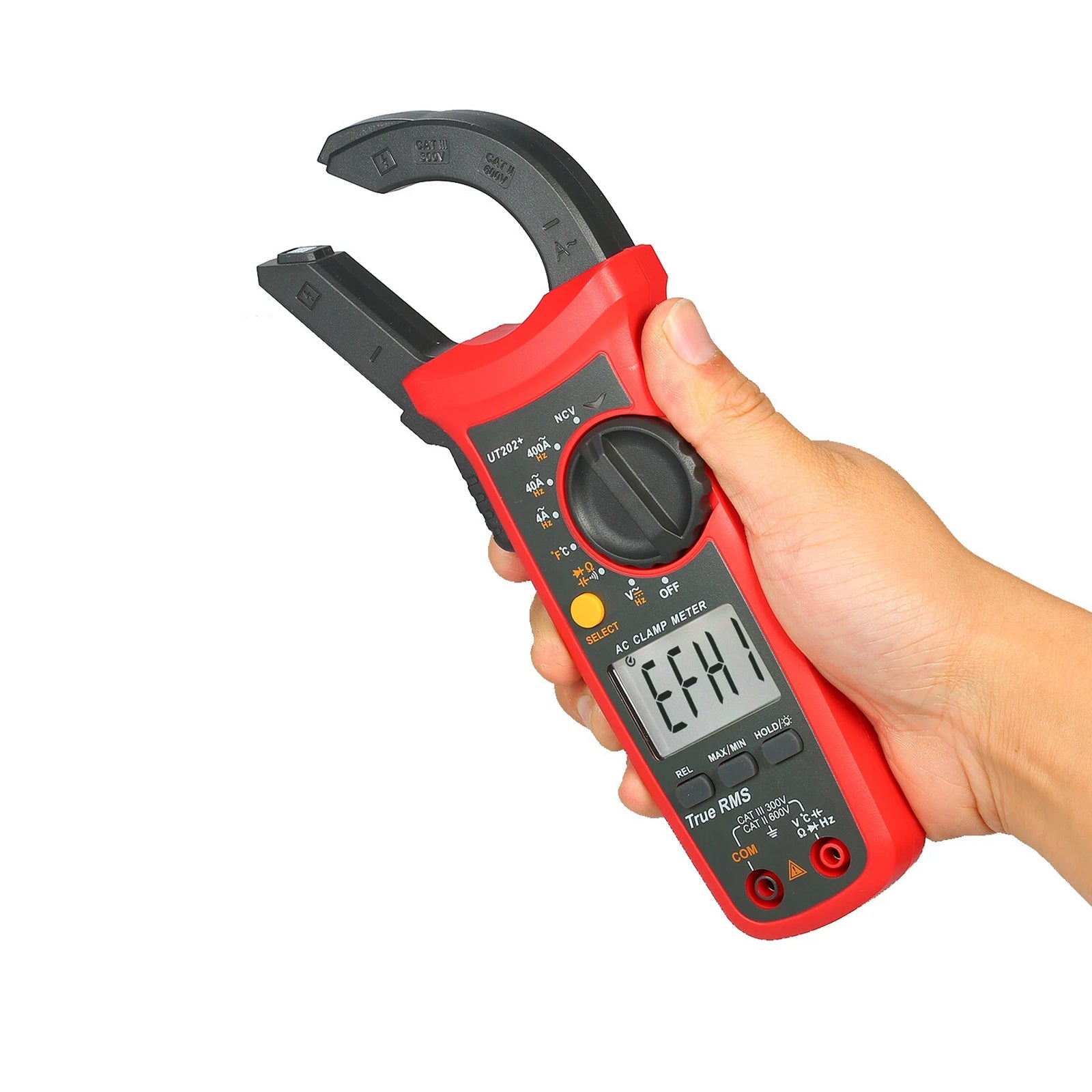 UT202+ Portable Multimeter Automatic Range True RMS Clamp Meter With LCD Display