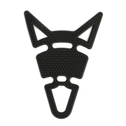 Areyourshop Motorbike Rubber Tank Pad Protector Motorcycle 3D "Cat ears" Look Spine Pad