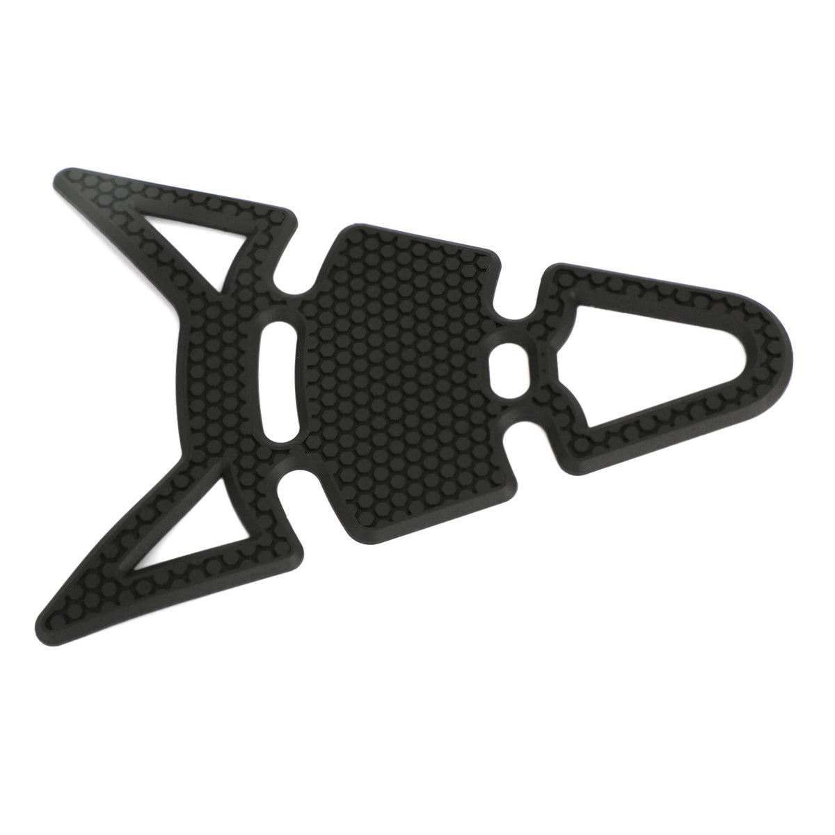 Areyourshop Motorbike Rubber Tank Pad Protector Motorcycle 3D "Cat ears" Look Spine Pad