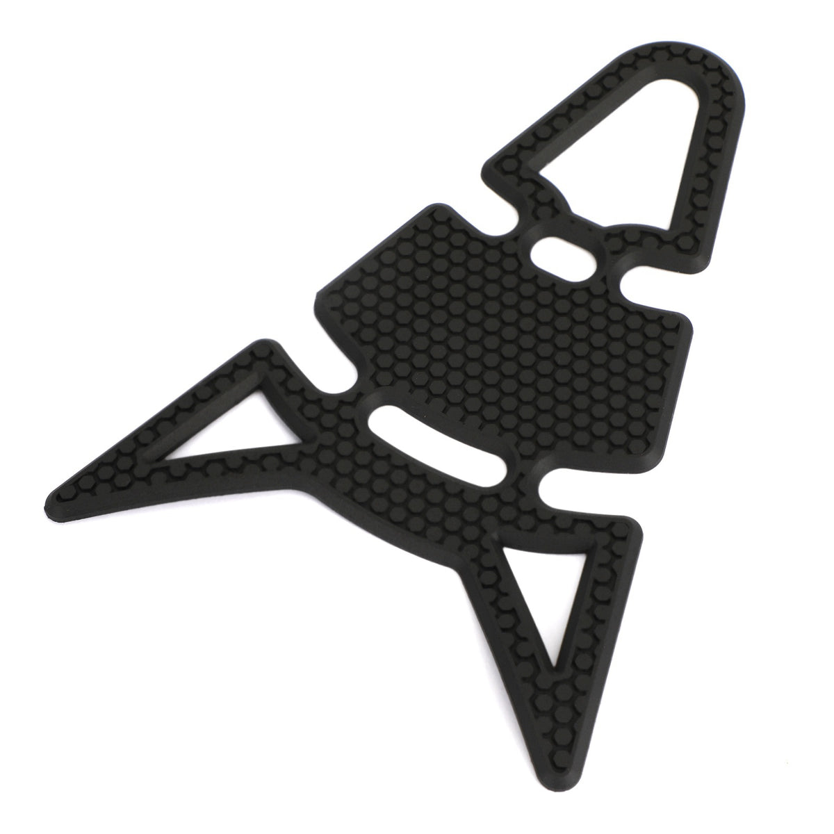 Areyourshop Motorbike Rubber Tank Pad Protector Motorcycle 3D "Cat ears" Look Spine Pad
