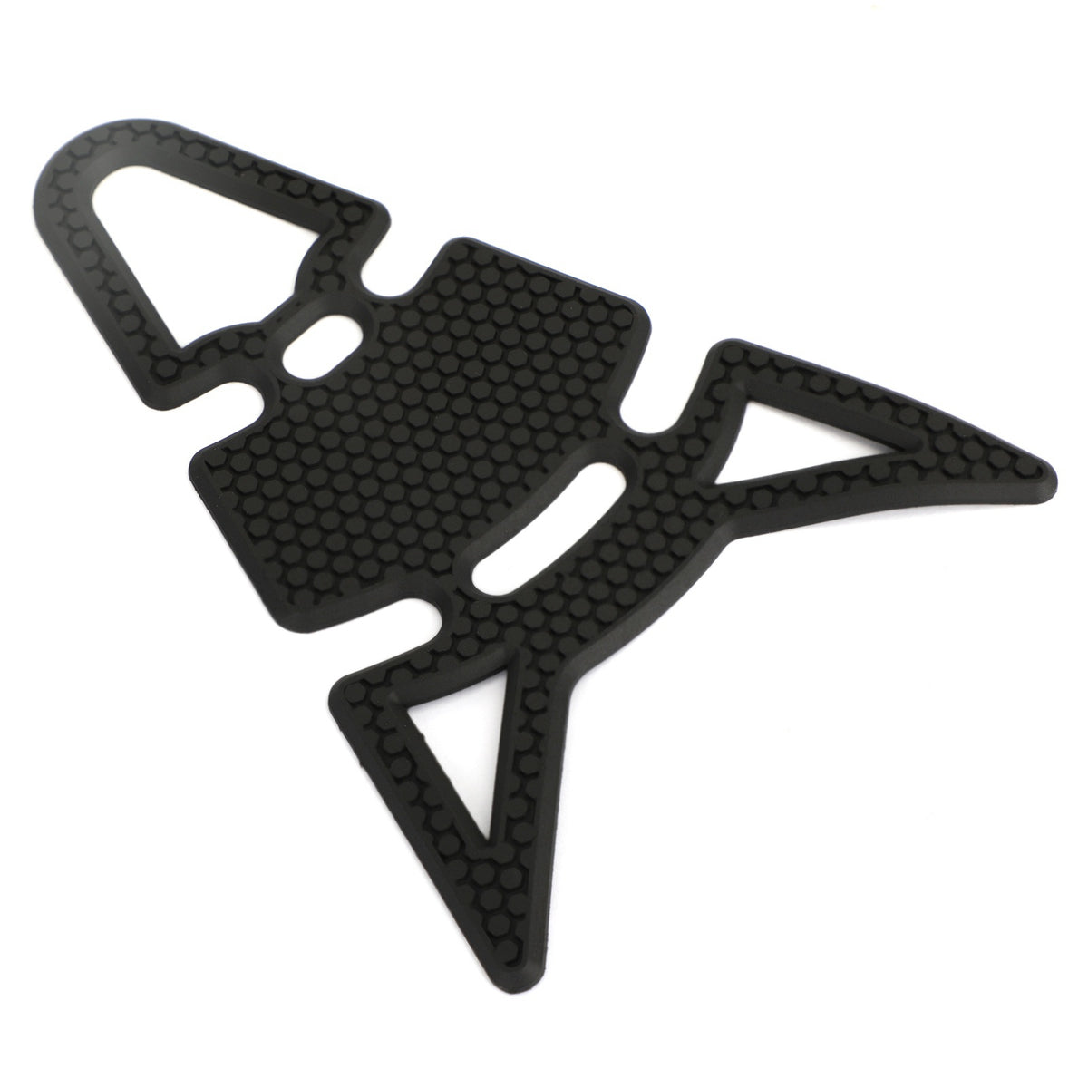 Areyourshop Motorbike Rubber Tank Pad Protector Motorcycle 3D "Cat ears" Look Spine Pad