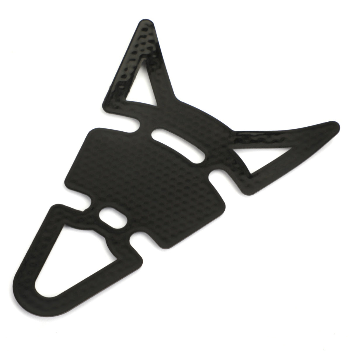 Areyourshop Motorbike Rubber Tank Pad Protector Motorcycle 3D "Cat ears" Look Spine Pad