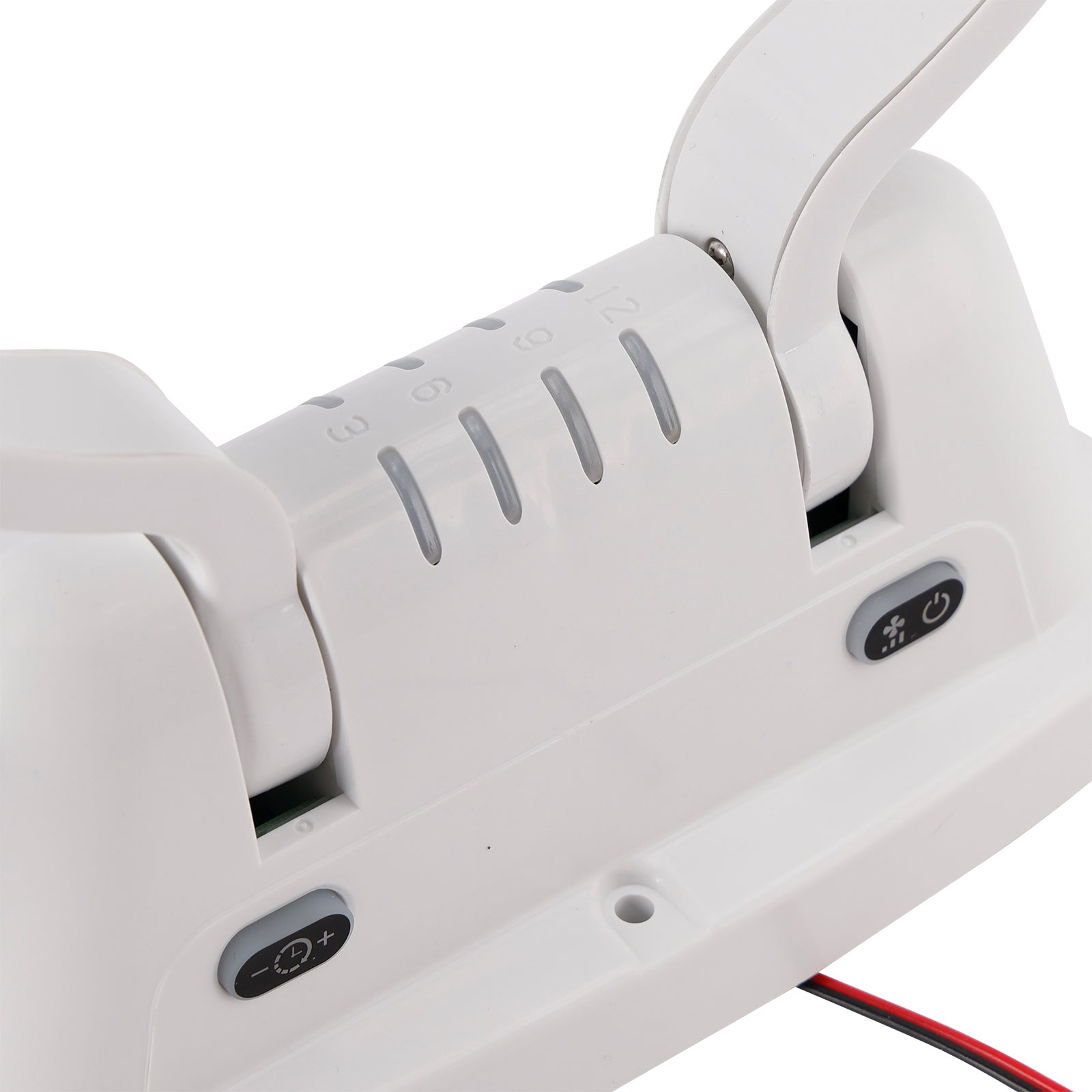 12V/24V Auto-Sensing Low-Power Draw Fan For Boats and RV White