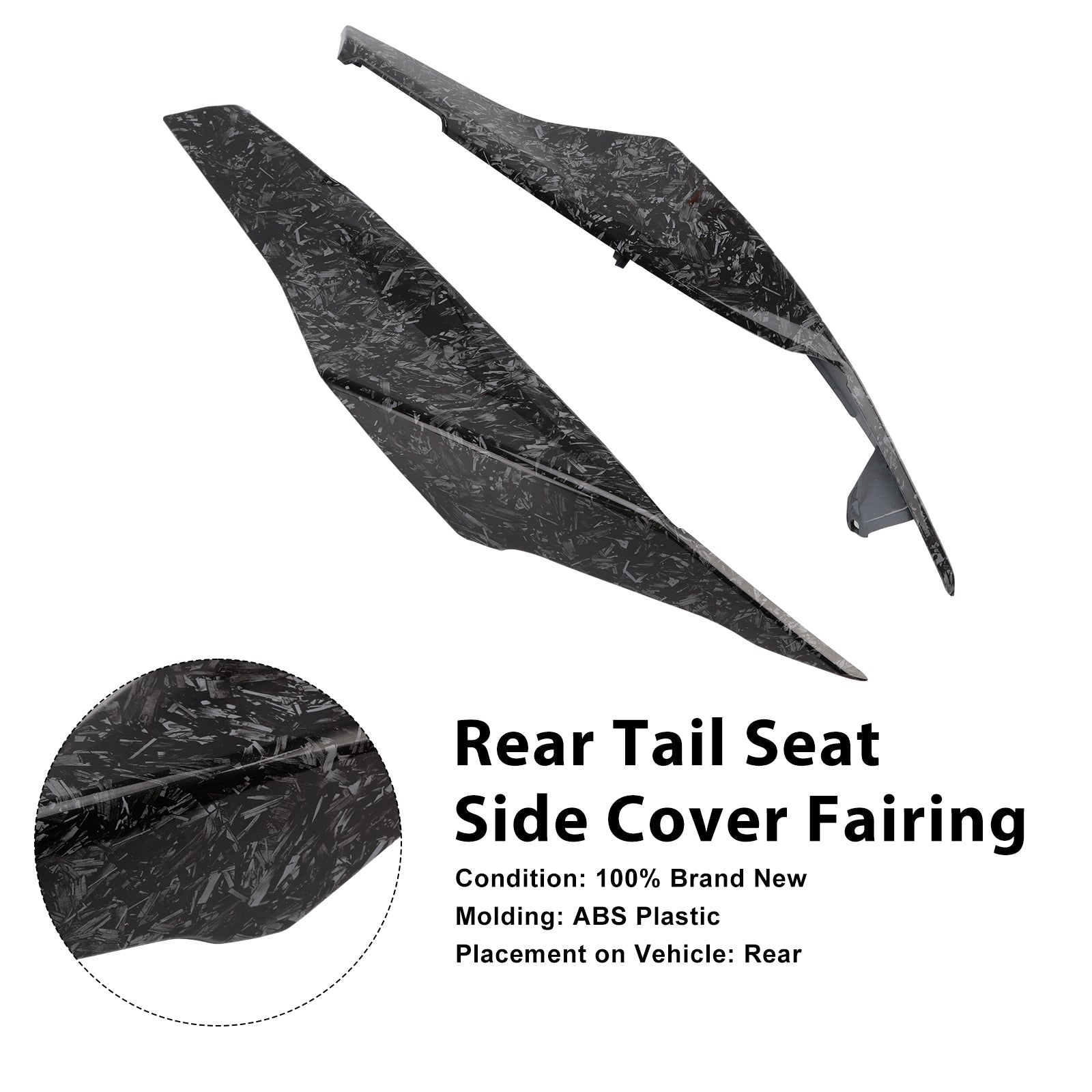 2024-2025 Aprilia RS457 RS 457 Rear Tail Seat Side Cover Fairing