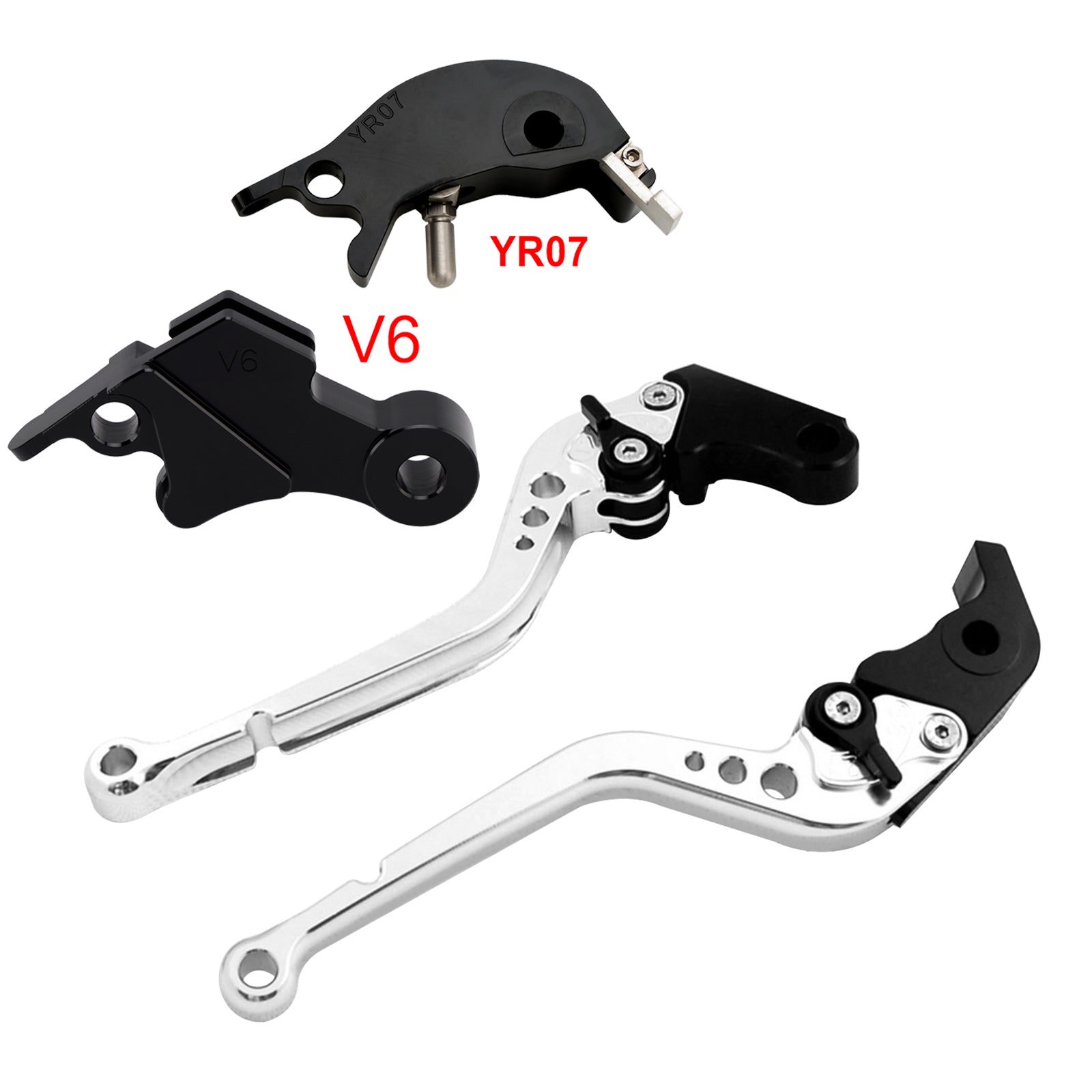 Long Clutch Brake Lever fit for YAMAHA XSR900 XSR900GP MT-09 MT-09SP 2024-2025