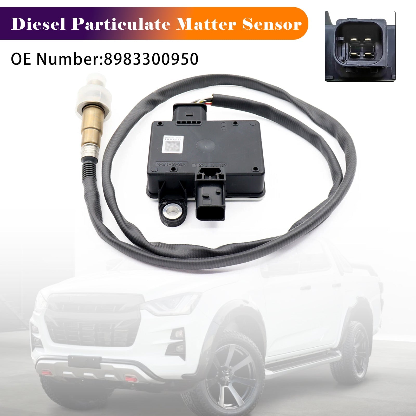 For Isuzu D-MAX 8983300950 Diesel Particulate Matter Sensor PM Sensor