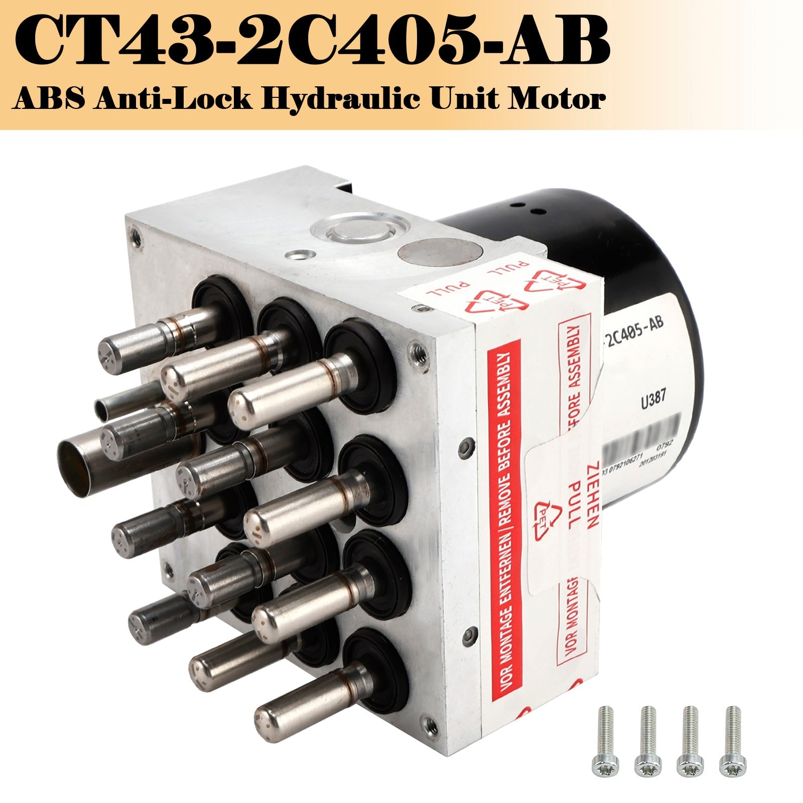 ABS Anti-Lock Hydraulic Unit Motor CT43-2C405-AB for Ford Edge Lincoln MKX
